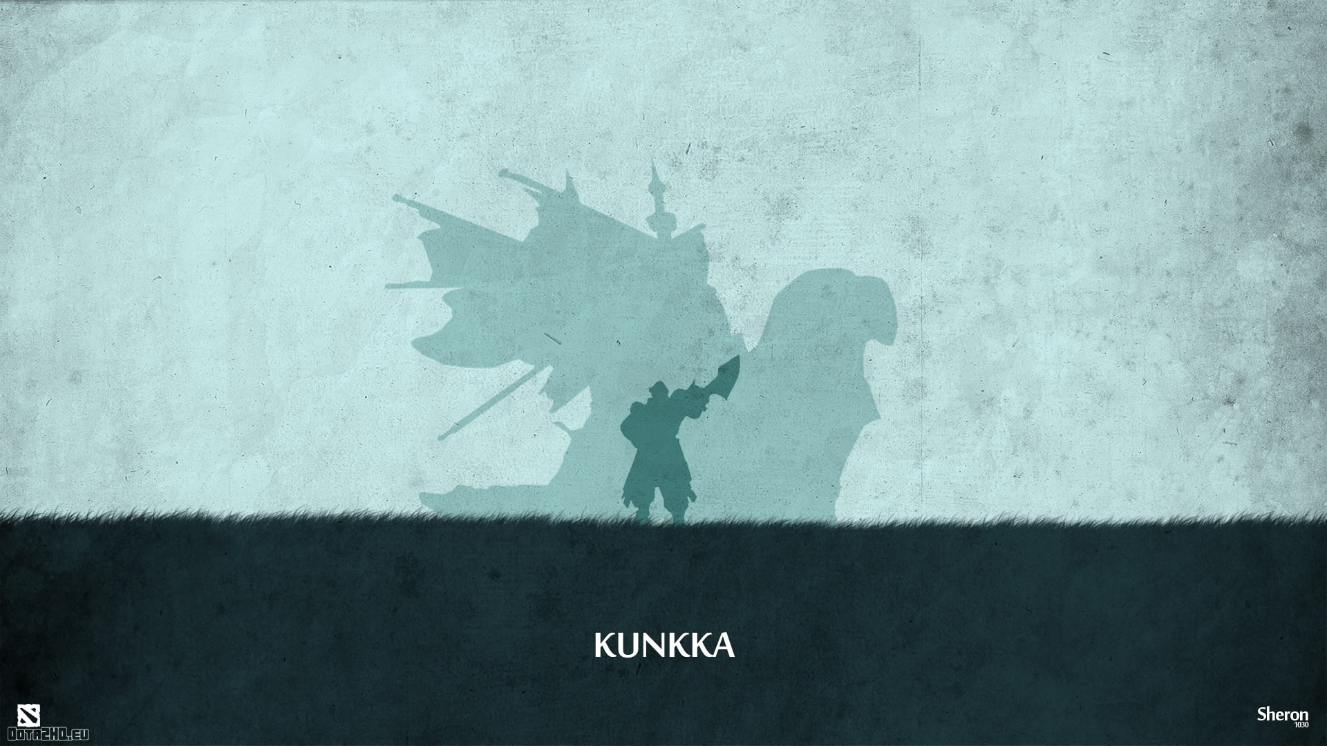art, dota, 1080P, kunkka, HD Wallpaper