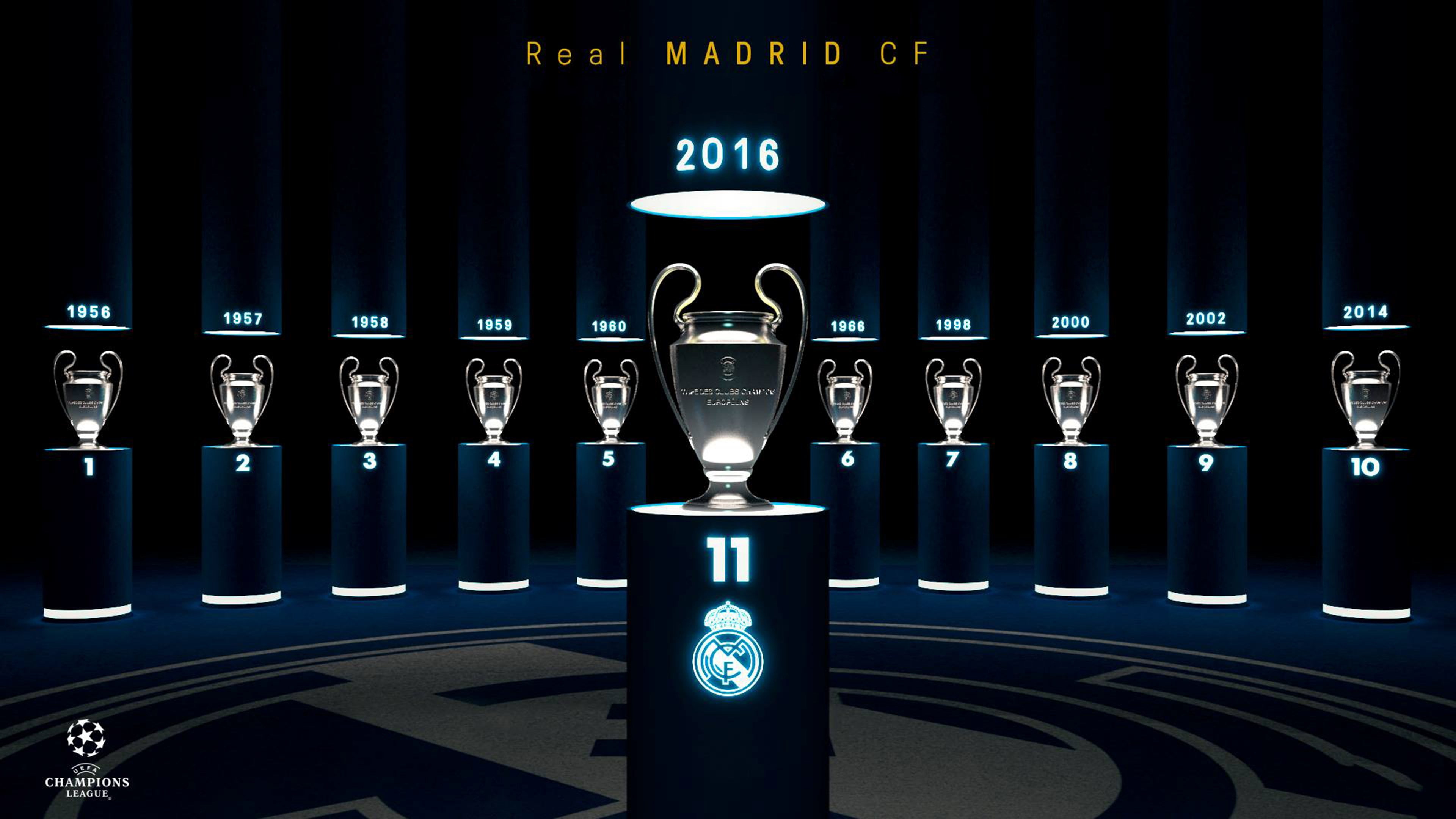 real madrid cf, 4K, HD Wallpaper