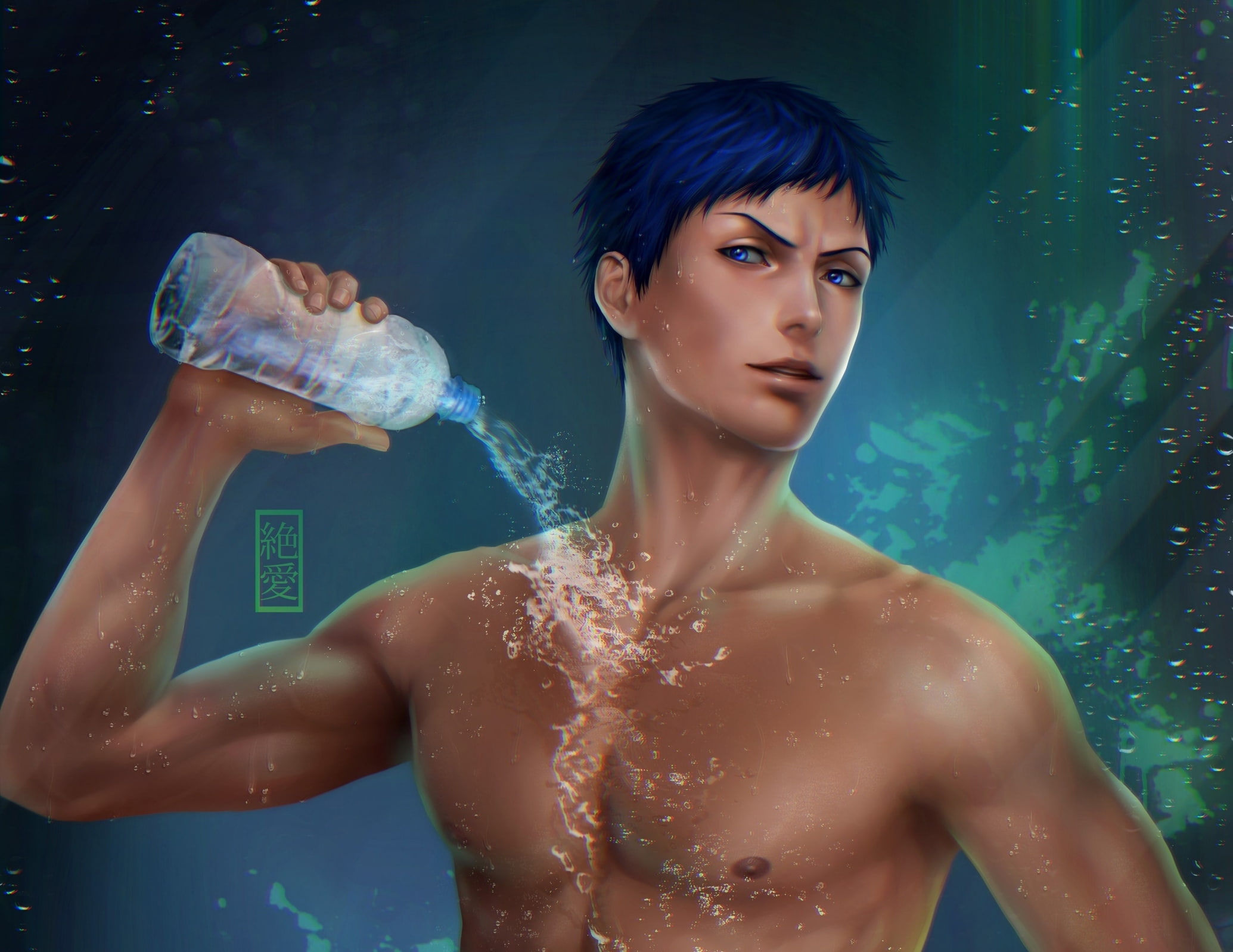 1080P, Kurokos Basketball, Daiki Aomine, Anime, HD Wallpaper