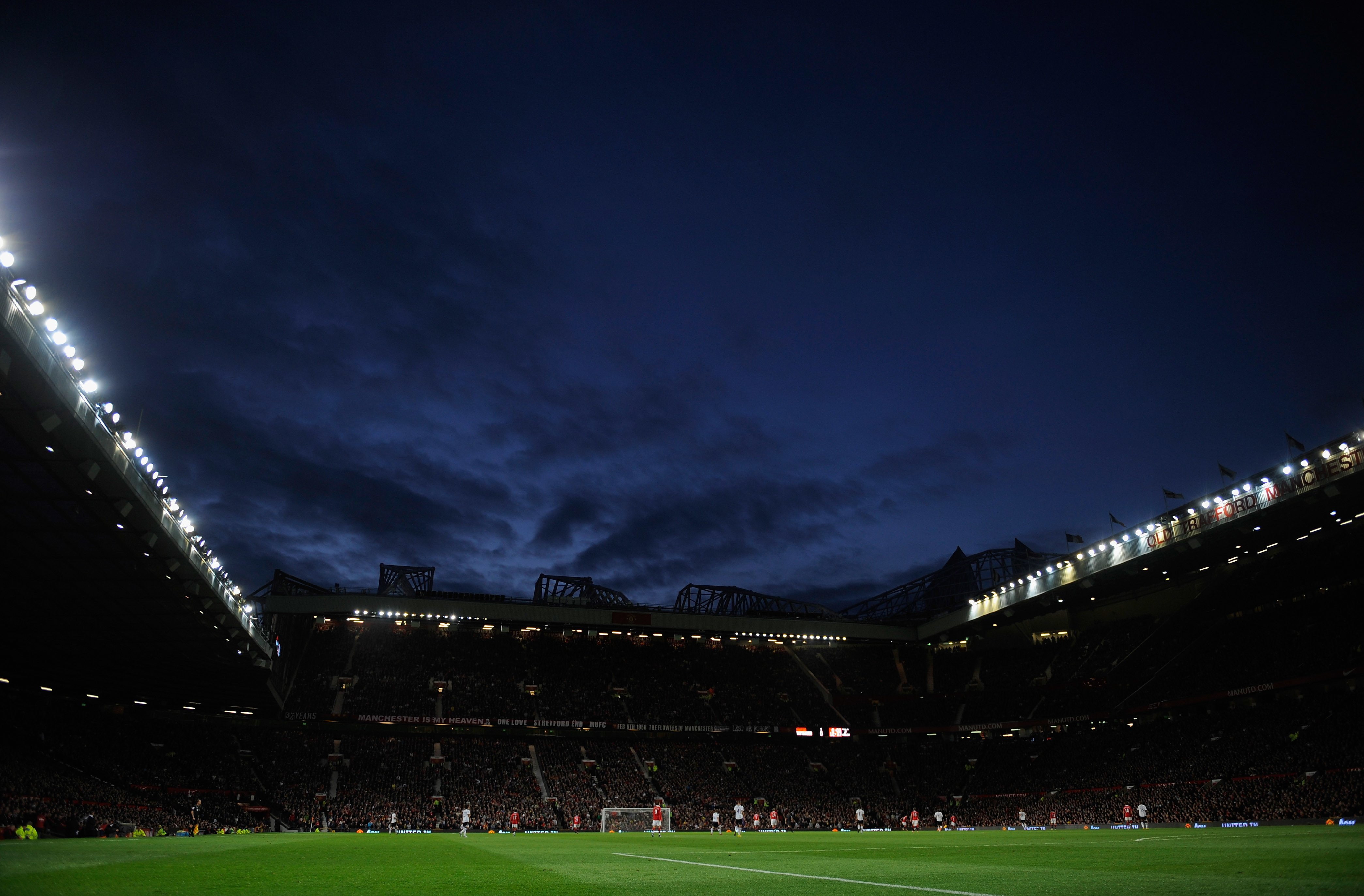 stadium, 4K, soccer, trafford, HD Wallpaper