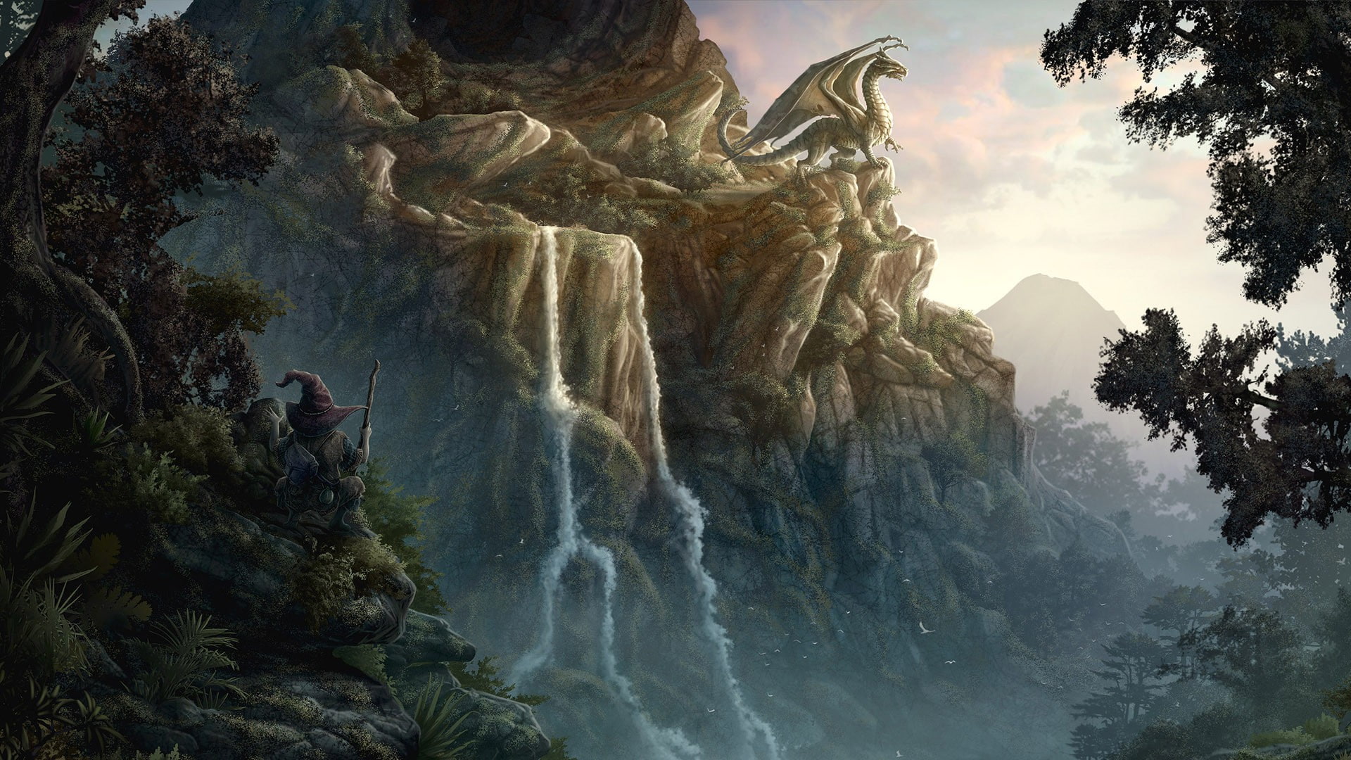 fantasy, hd, 1080P, sports, fantasy art, Dragon, x, art, px, 1920x1080 px, HD Wallpaper