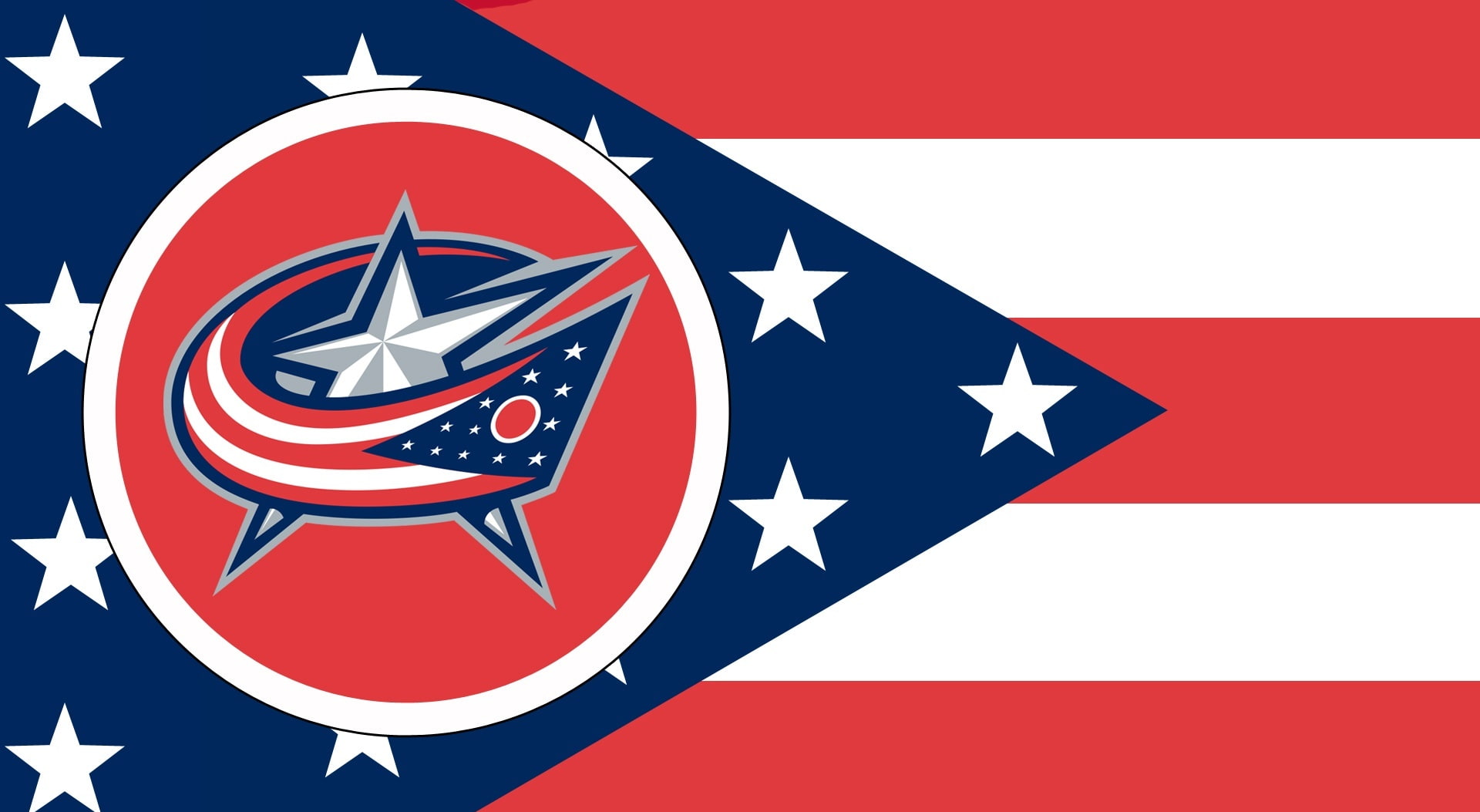 travel, Sports, white color, nhl, patriotism, circle, 1080P, print, jackets, insignia, conference, symbol, shape, communication, star shape, striped, flag, HD Wallpaper