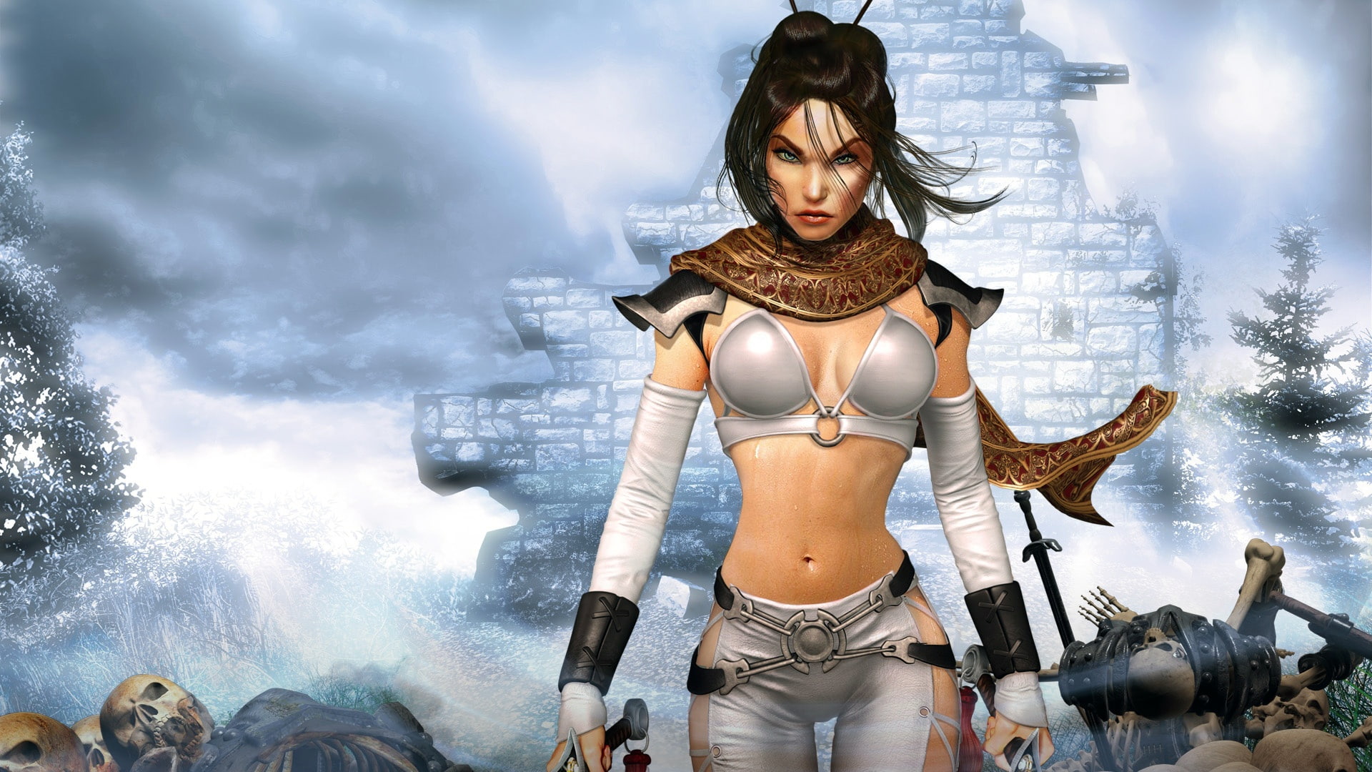 ruby and cut, Computer game, Dark Kingdom, Hack and slash, Untold Legends, role fighter, 1080P, Action/RPG, HD Wallpaper