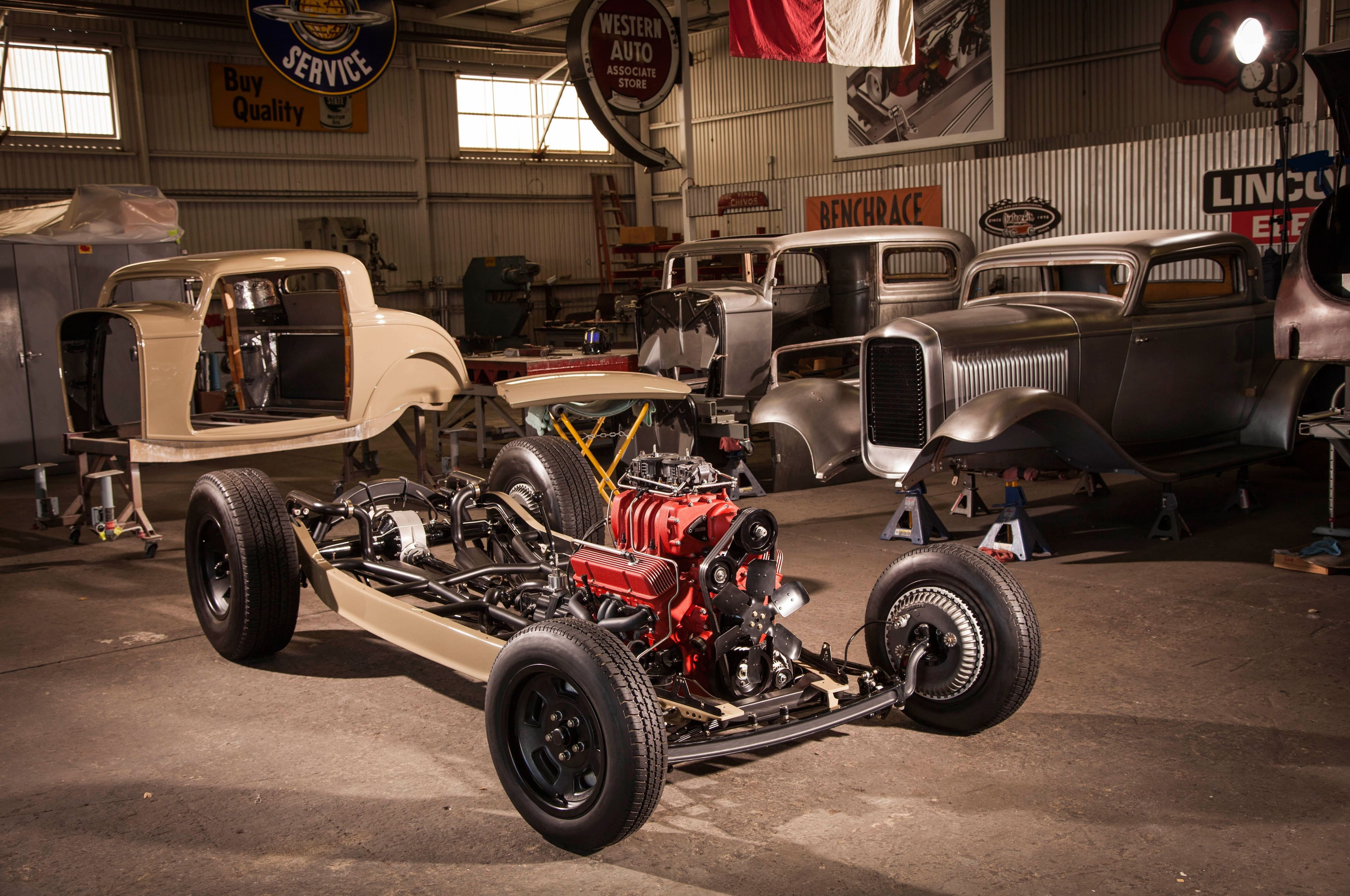 ford, usa, 1932, top, window, three, chopped, deuce, 5K, rod, coupe, hot, hotrod, HD Wallpaper
