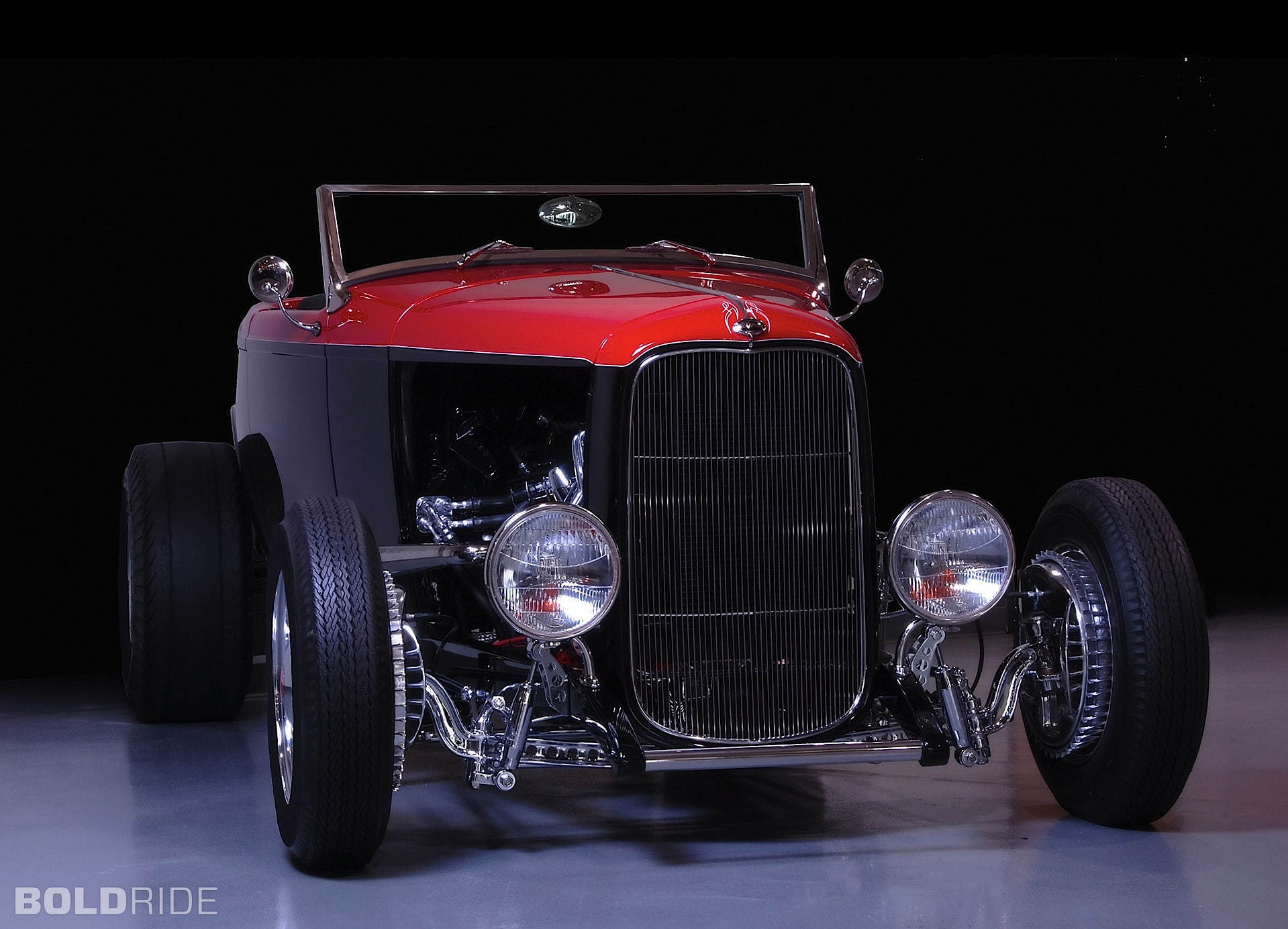 rods, retro, 2007, deuce, classic, 720P, ford, 75th, custom, hot, anniversary, HD Wallpaper
