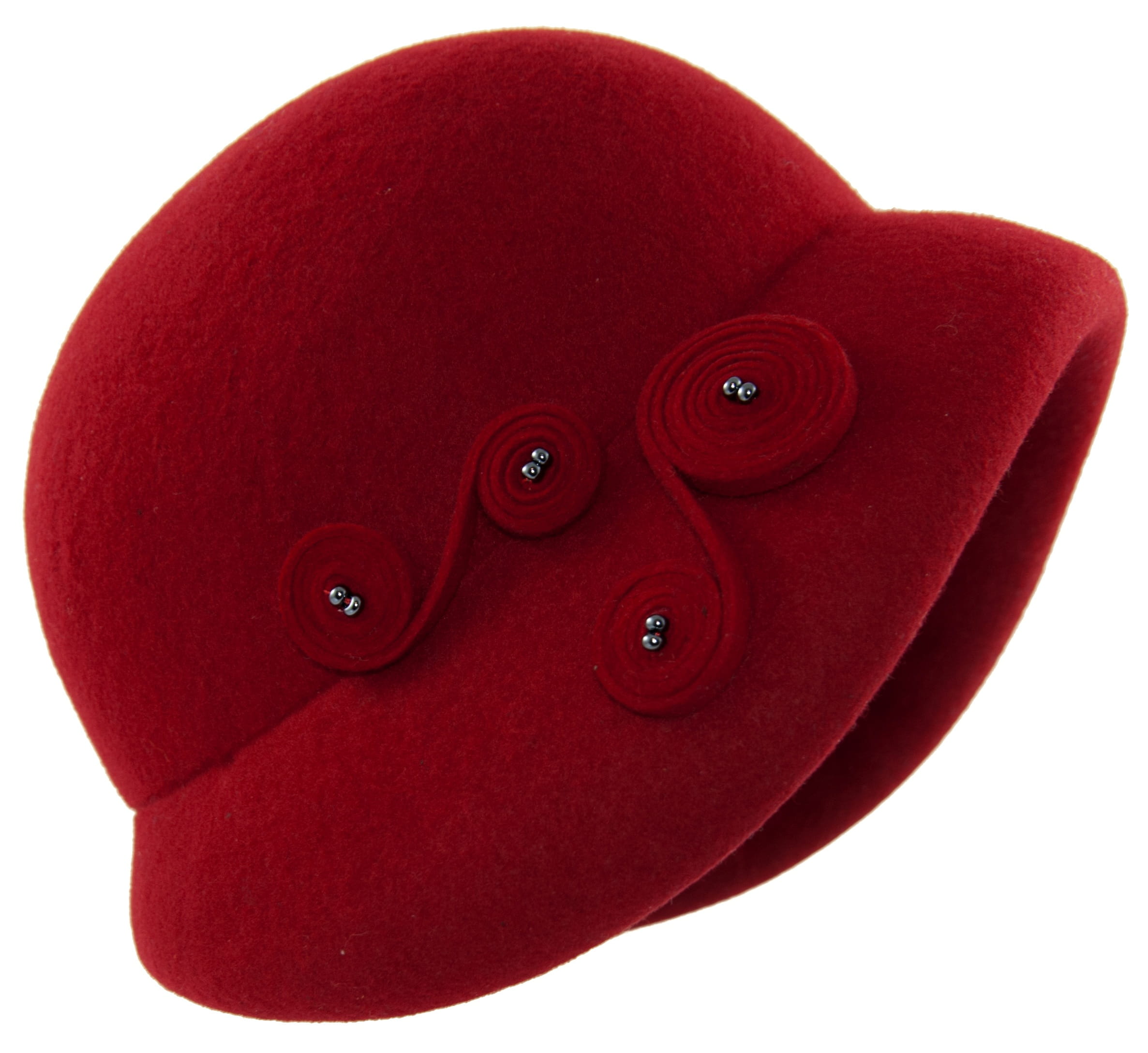 textile, cap, close-up, hat red womens, 1080P, event, heart shape, red, bowler, model, positive emotion, indoors, still life, single object, fashion, white background, HD Wallpaper