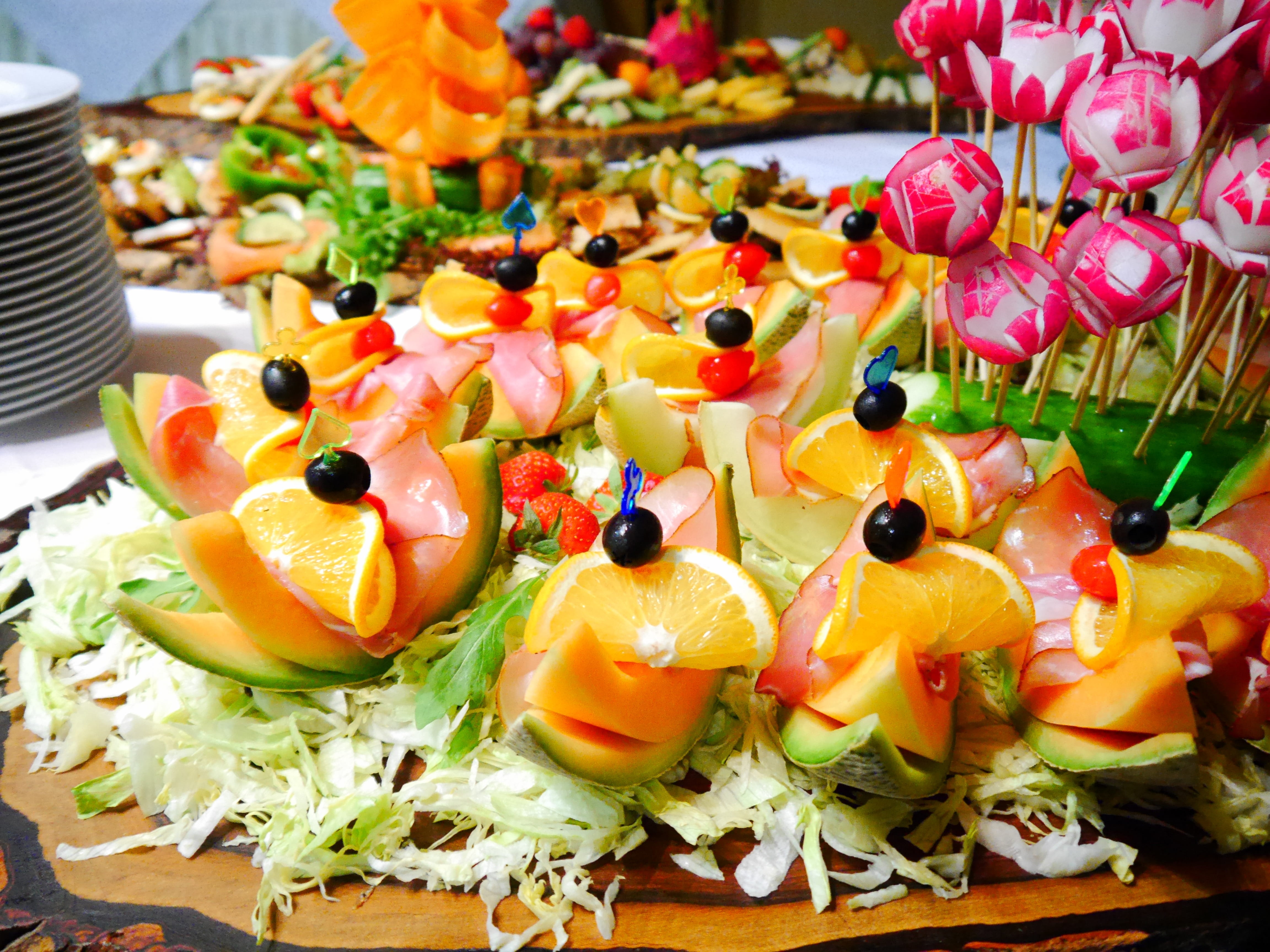 dessert, fruit, Buffet, vegetable, serving size, food and drink, healthy eating, indulgence, benefit from, focus on foreground, sweet, orange, Eat, no people, HD Wallpaper