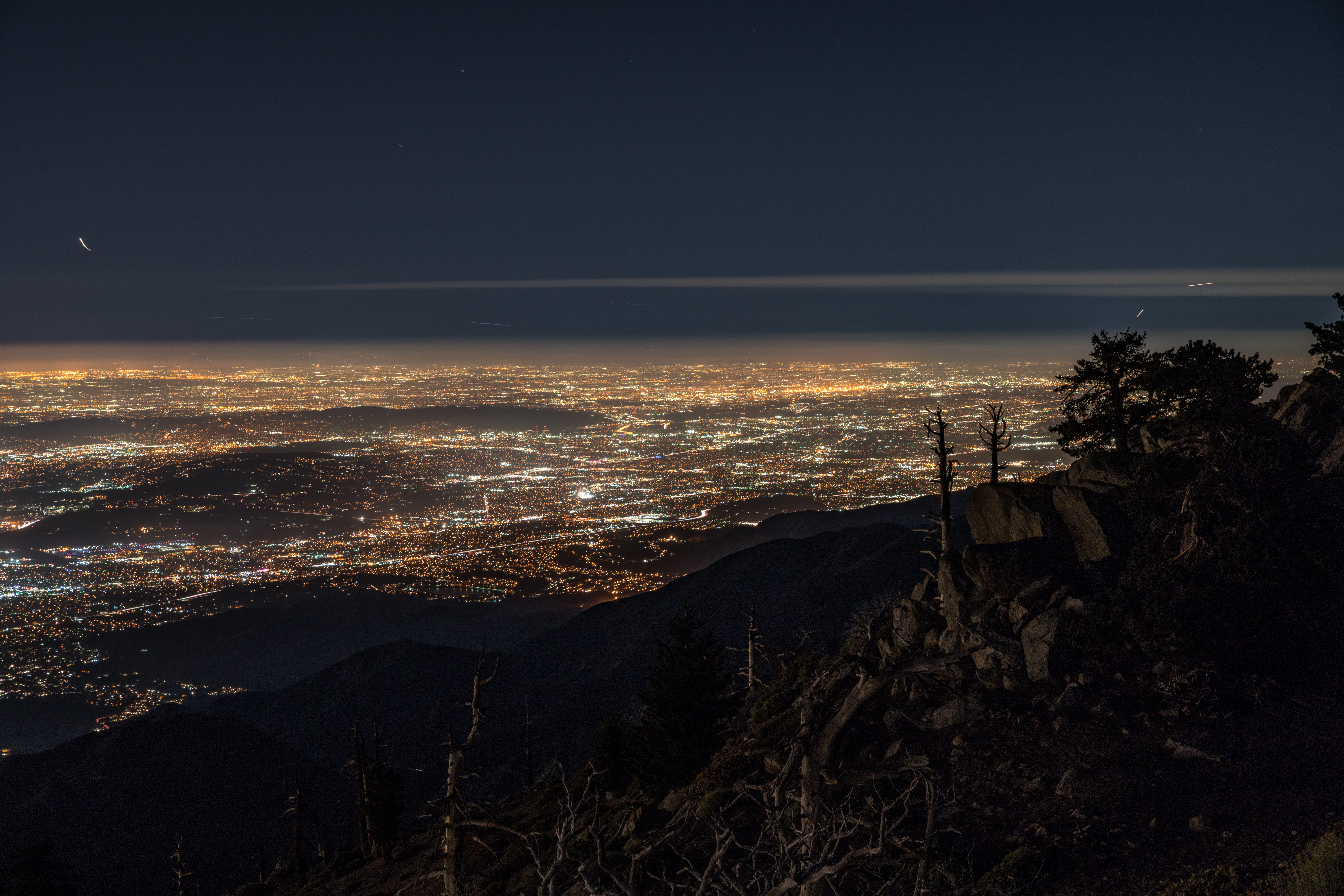 illuminated, view, town, wild, building, architecture, above, nature, adventure, tranquil scene, exploring, no people, expedition, built structure, city, HD Wallpaper
