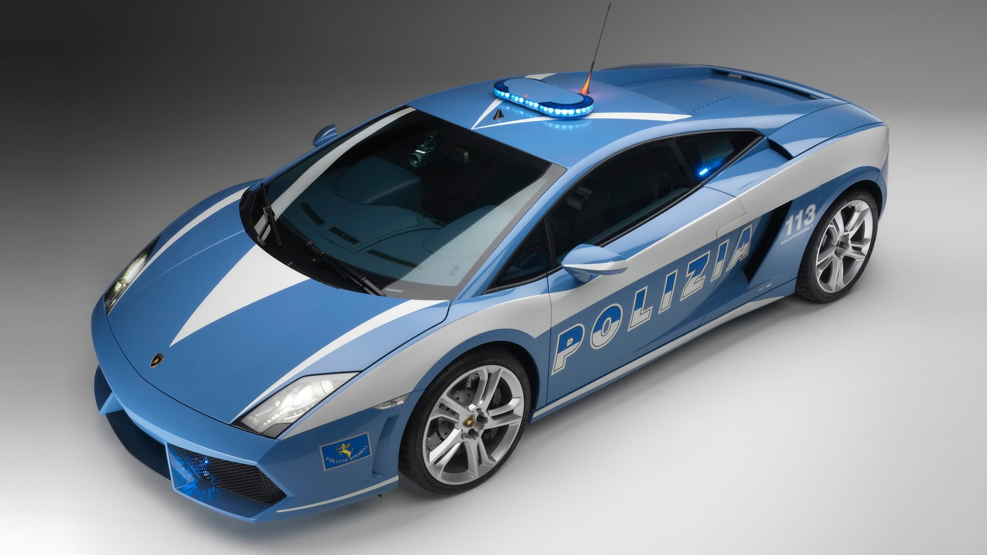 1080P, blue, Police, rc, car, Lamborghini, toy, HD Wallpaper