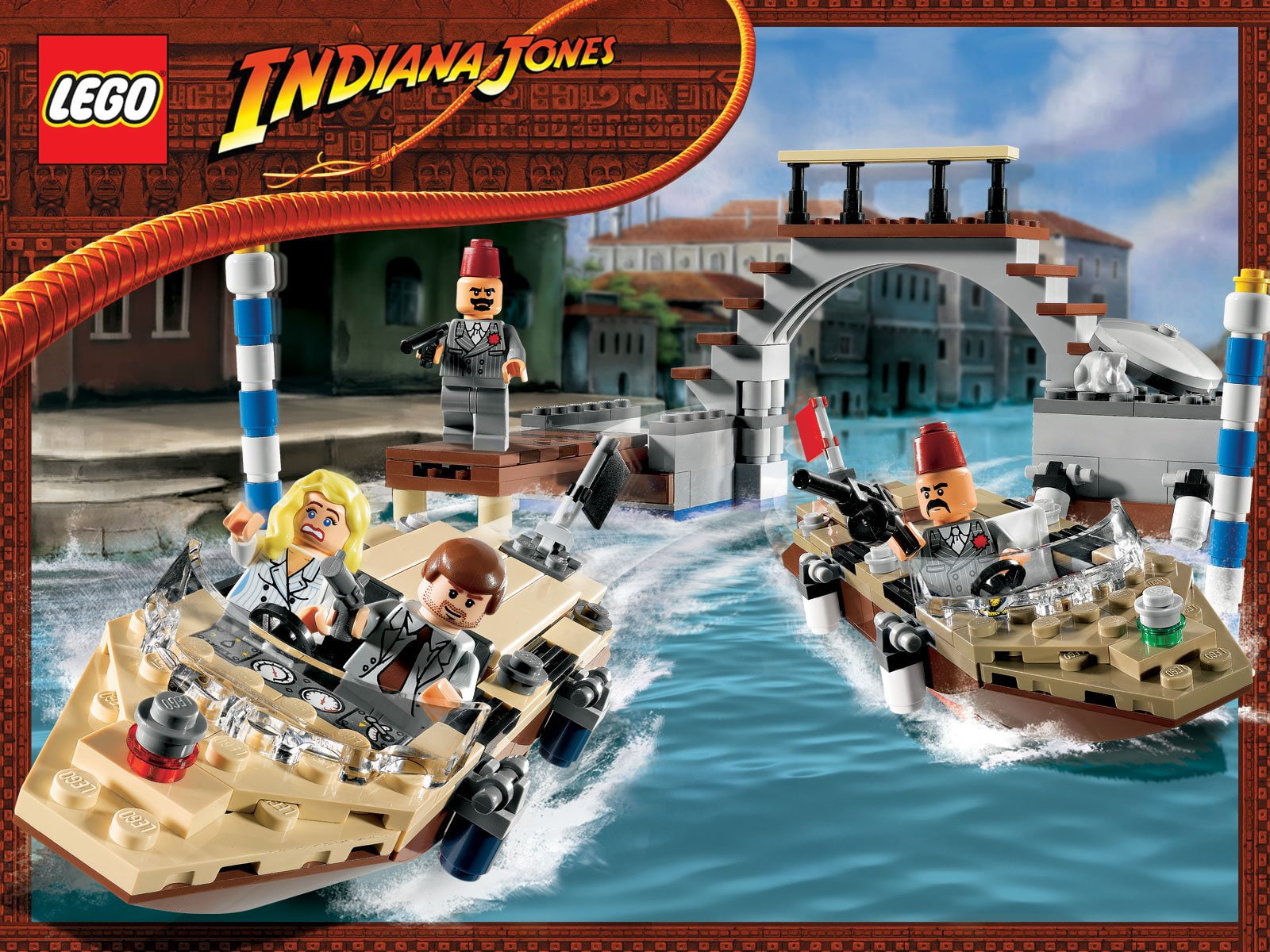 indiana, poster, hero, disney, jones, lego, 720P, action, legos, thriller, heroes, fantasy, adventure, HD Wallpaper
