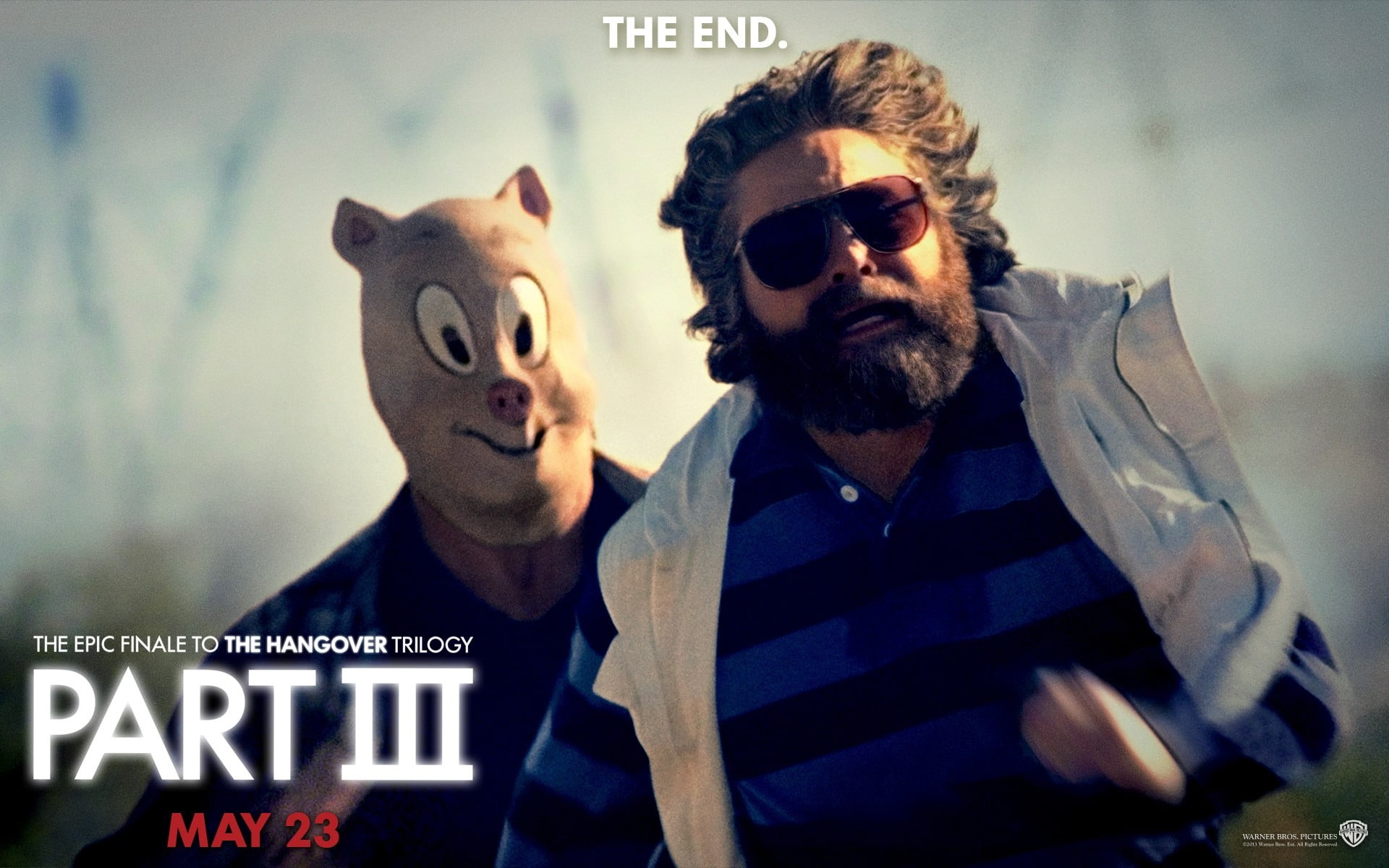 desktop, 1080P, one person, poster, facial hair, sitting, communication, iii, males, western script, hd, mammal, glasses, part, portrait, hangover, HD Wallpaper