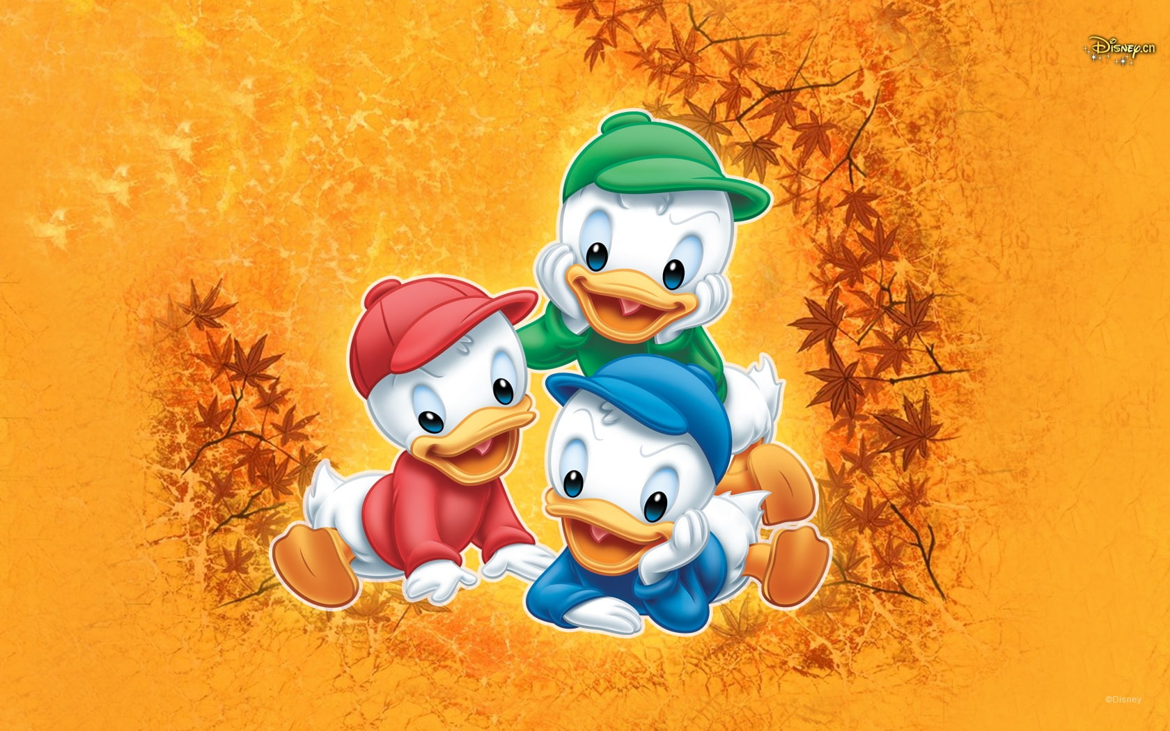 Duckling, Brothers, Three, Disney, 720P, HD Wallpaper