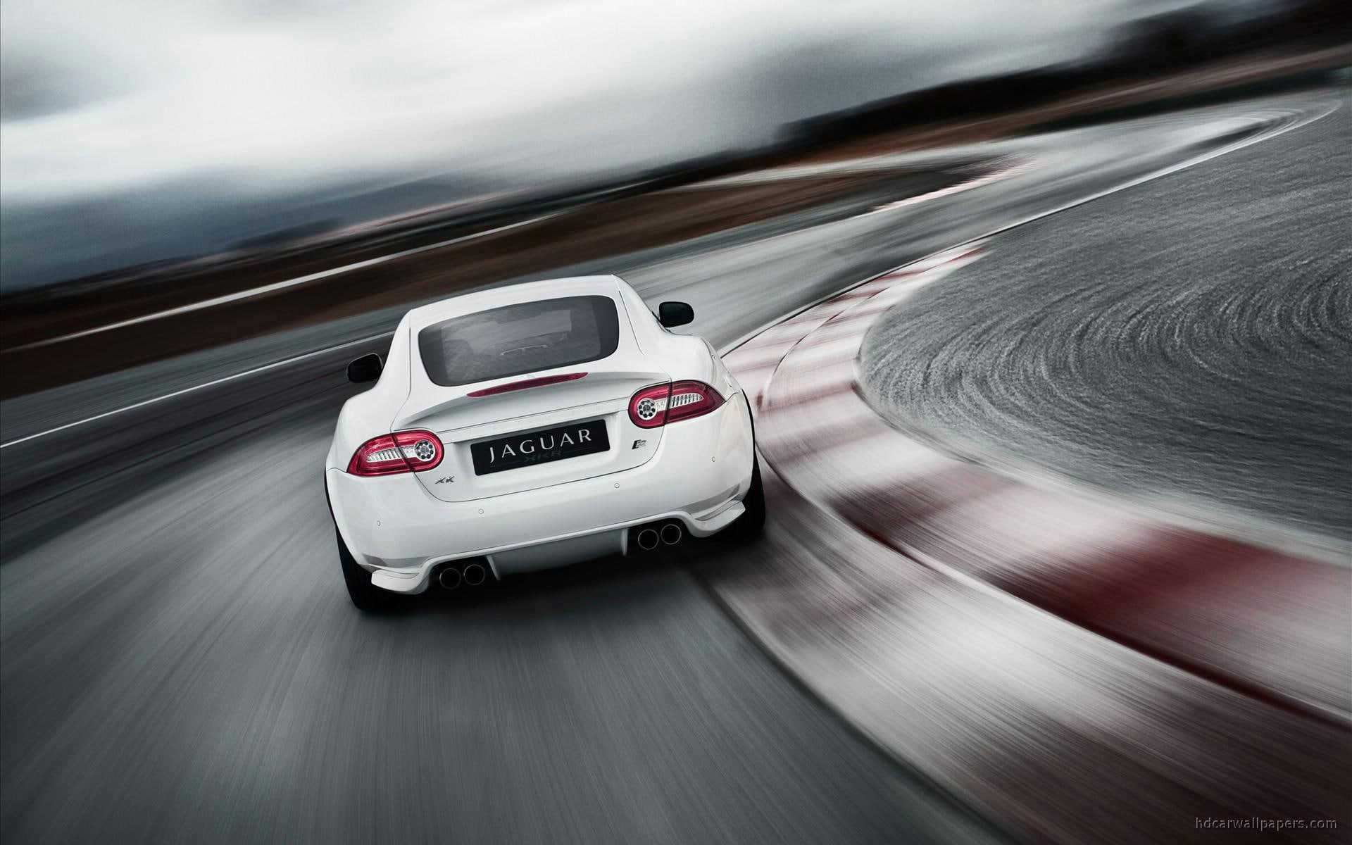 jaguar, 2011, xkr, sports, car, cars, 1080P, white, HD Wallpaper