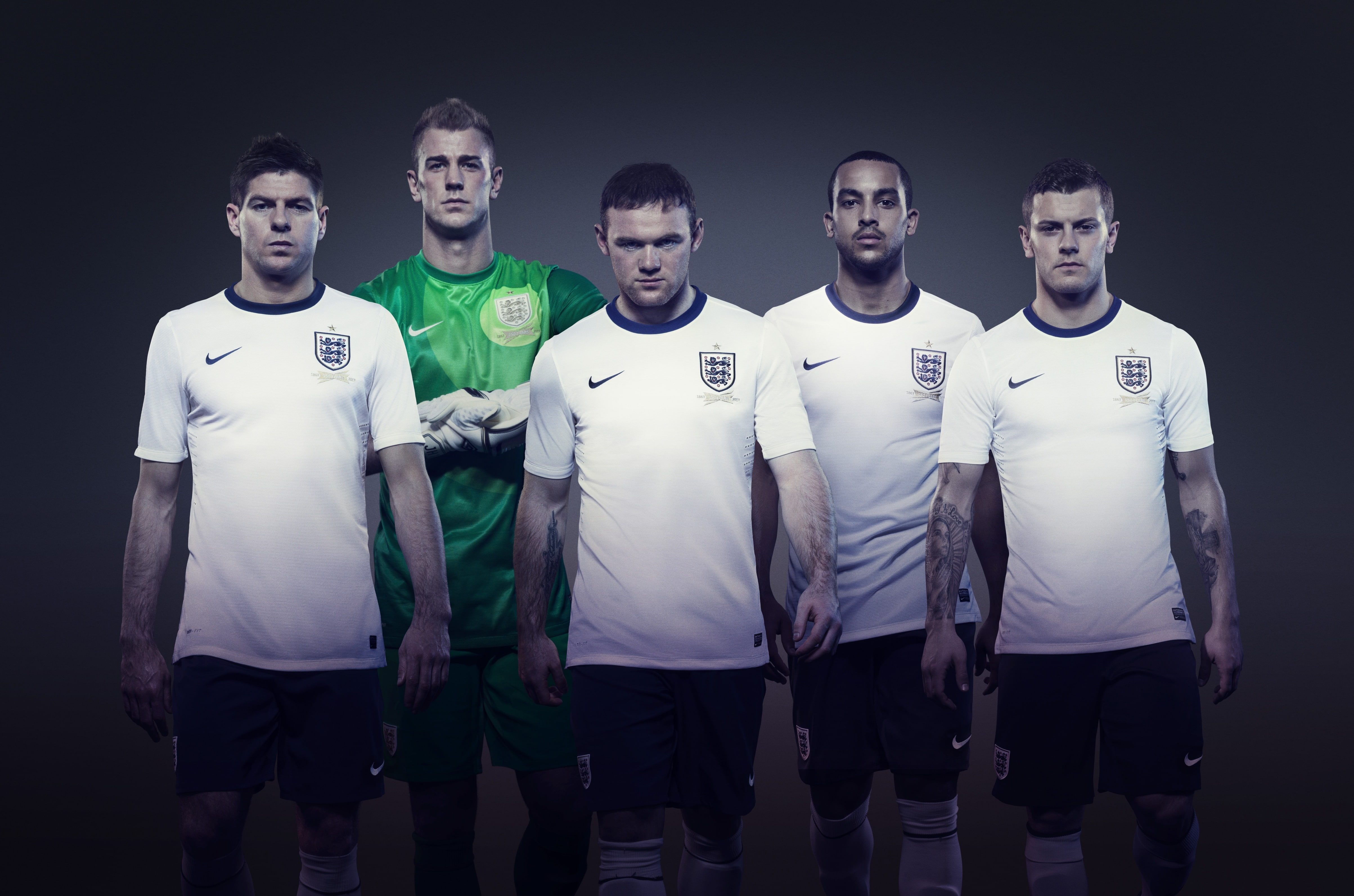 Volkot, Nike, Wayne Rooney, Gerard, England, Rooney, Theo Walcott, Jack Wilshere, 4K, Steven Gerrard, National Team, Football, Joe HART, form, Wilshire, HD Wallpaper