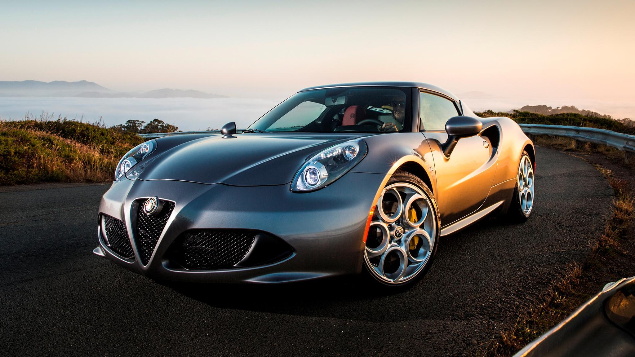 c, cars, silver, romeo, alfa romeo, 1080P, alfa, 2015, HD Wallpaper