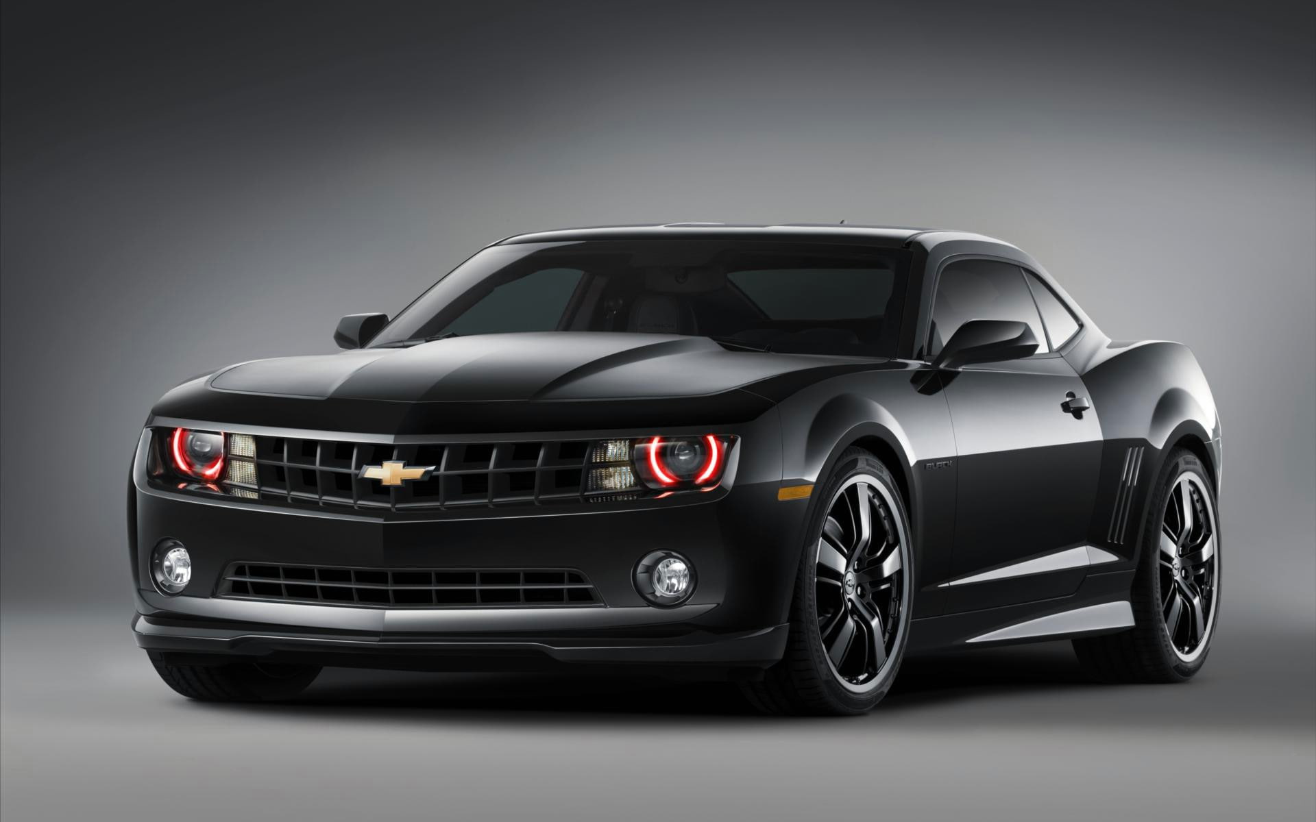black, concept, car, sports, 1080P, camaro, chevrolet, HD Wallpaper