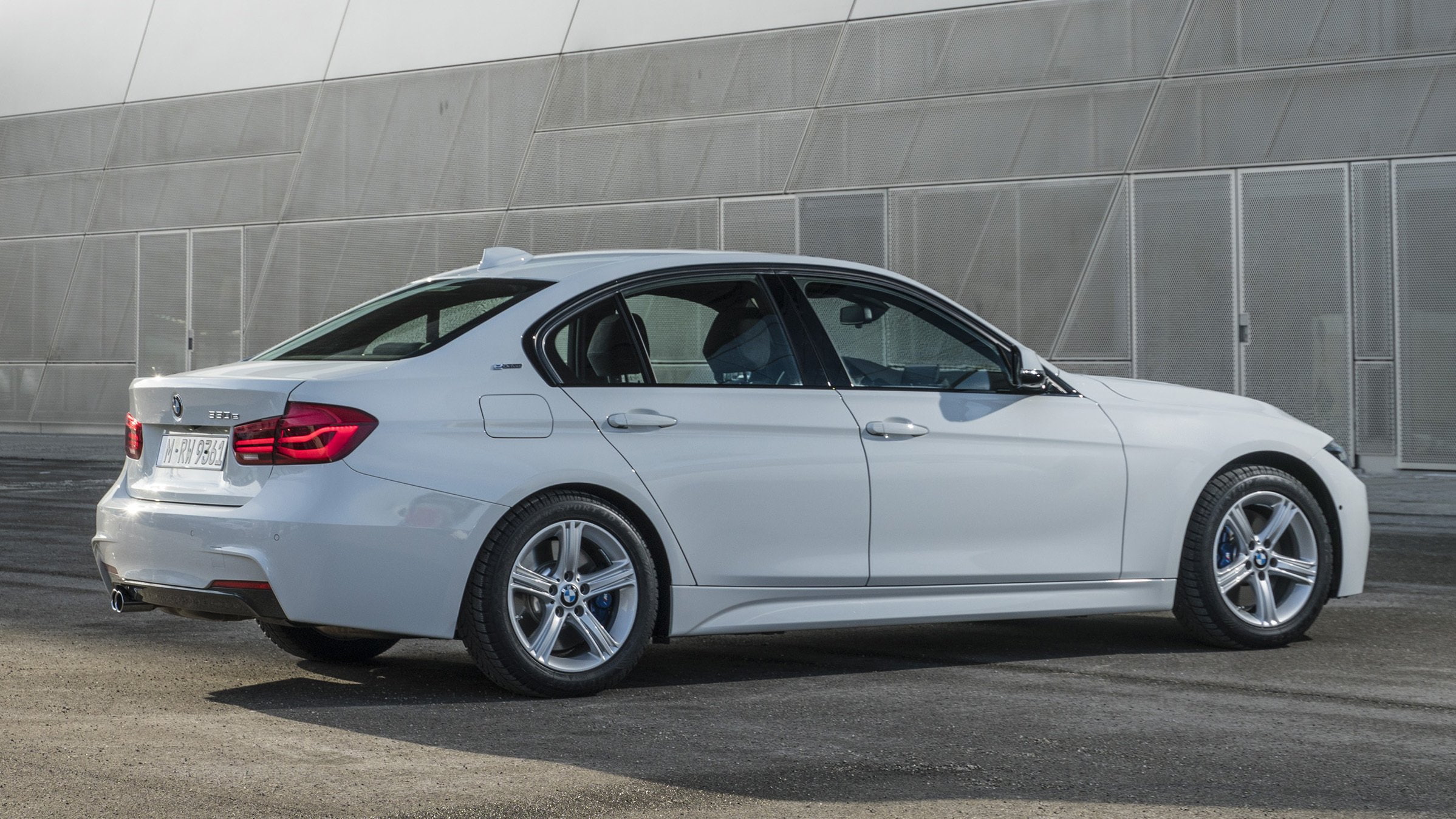 330e, 2016, sedan, white, bmw, cars, 1080P, electric, HD Wallpaper