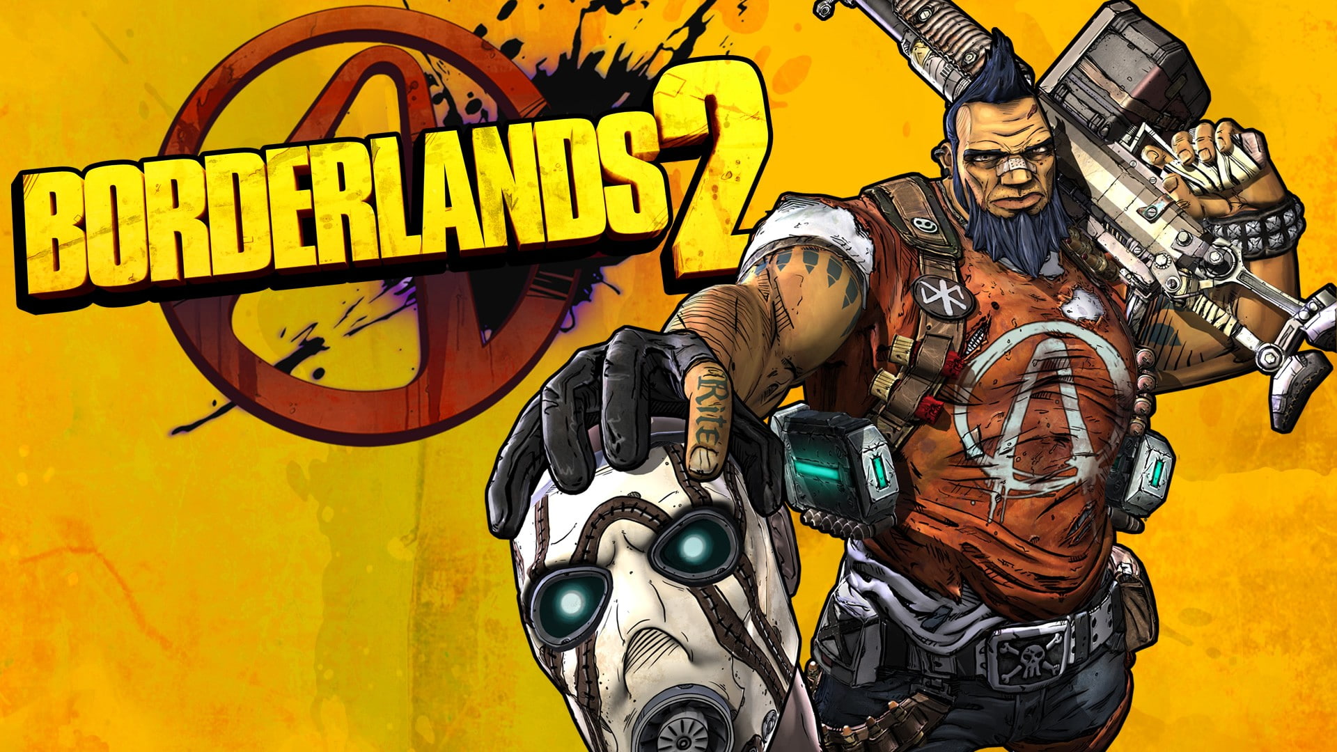 1080P, guns, salvador, borderlands, software, video, games, weapons, gearbox, HD Wallpaper