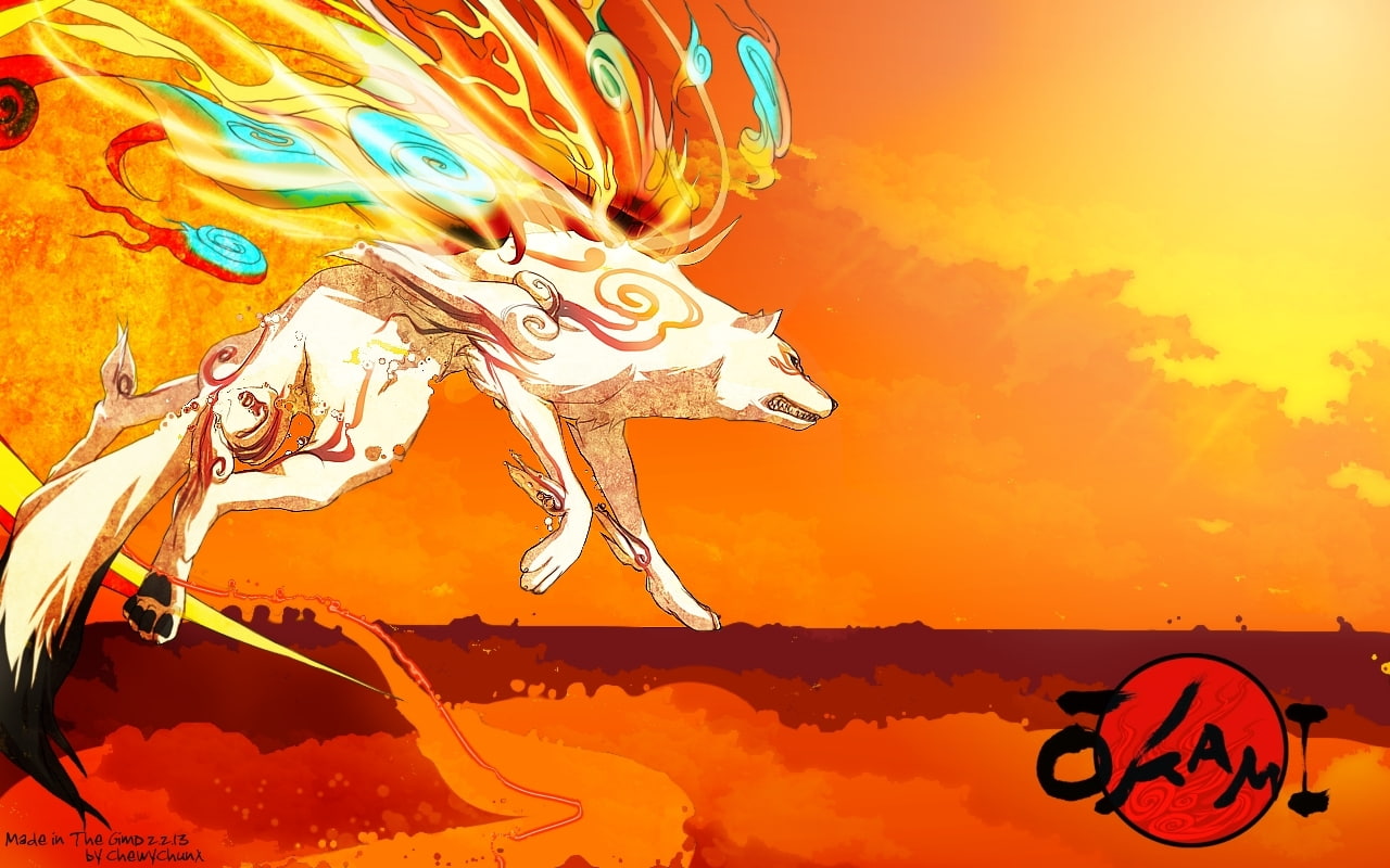 video games, 720P, capcom, hd, okami, HD Wallpaper