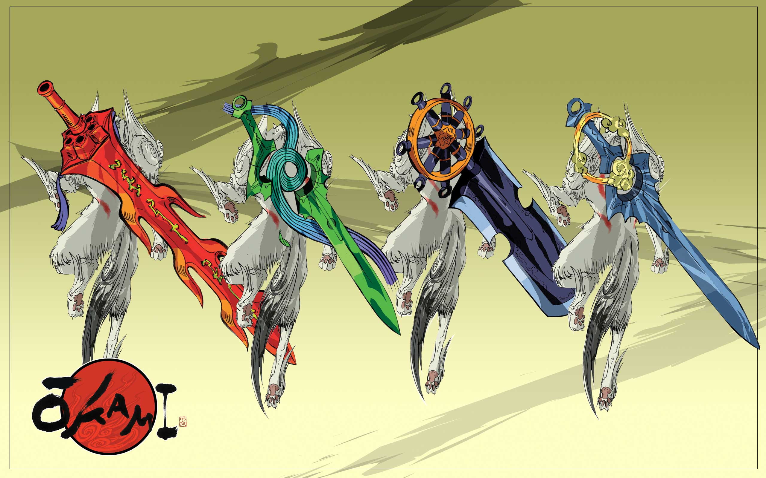 capcom, video games, okami, 2K, hd, HD Wallpaper