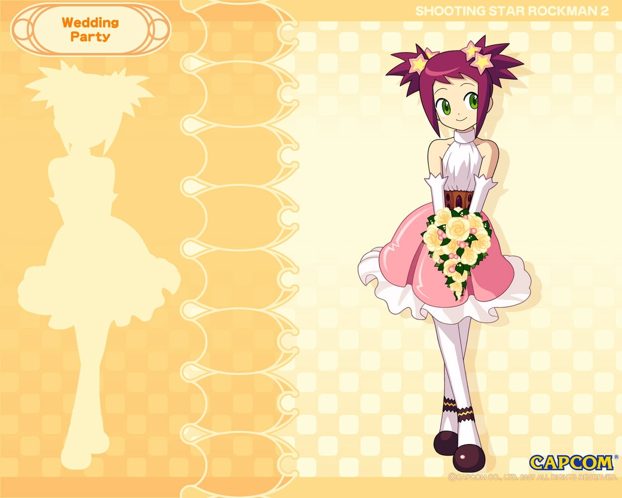 wedding, representation, human representation, plant, hibiki misora, 720P, flowering plant, no people, still life, ryuusei no rockman, celebration, HD Wallpaper