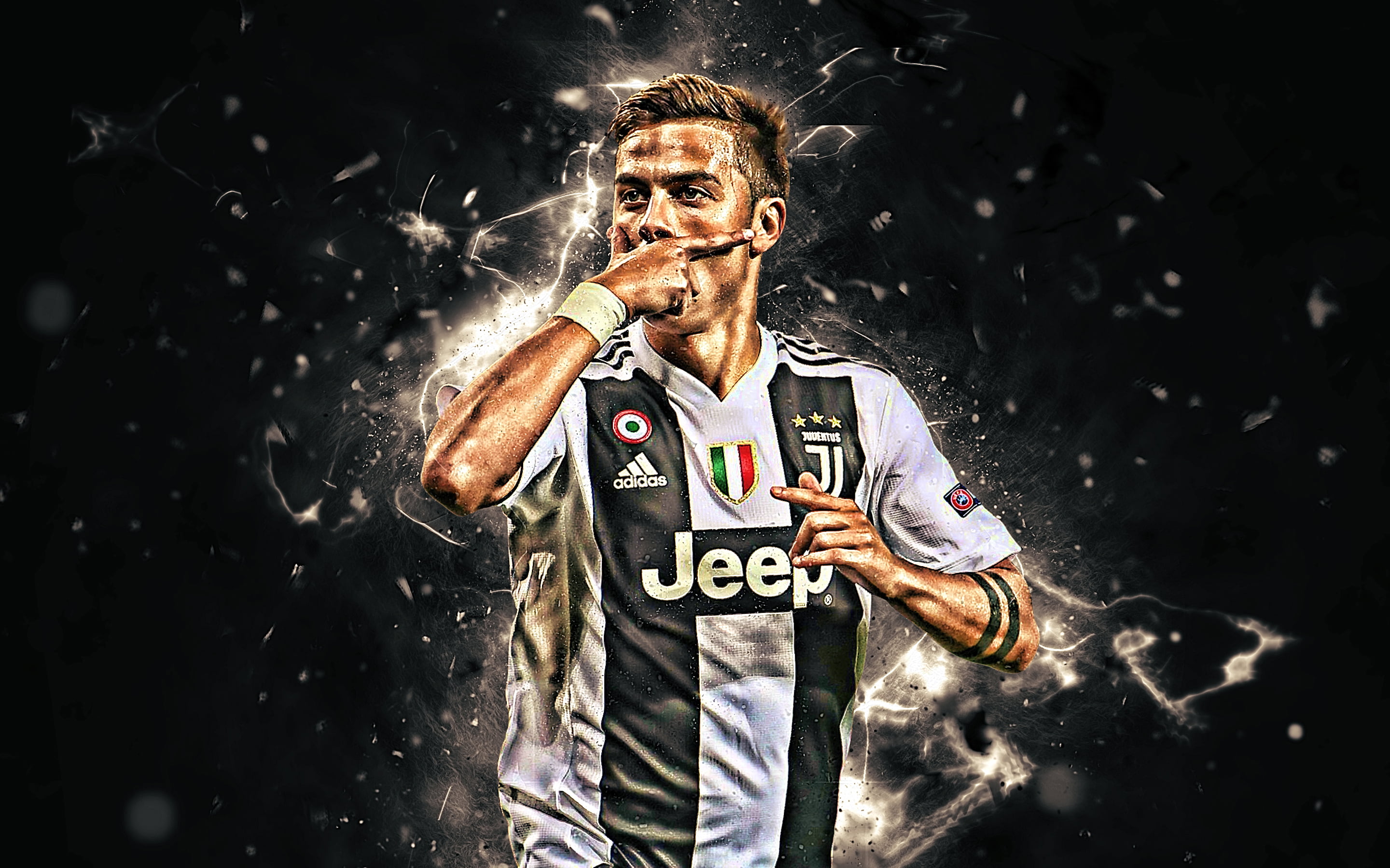 Paulo Dybala, Juventus F.C., Soccer, Argentinian, 2K, HD Wallpaper