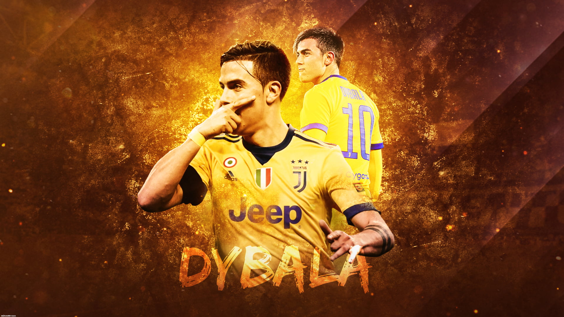 Argentinian, 1080P, Soccer, Juventus F.C., Paulo Dybala, HD Wallpaper