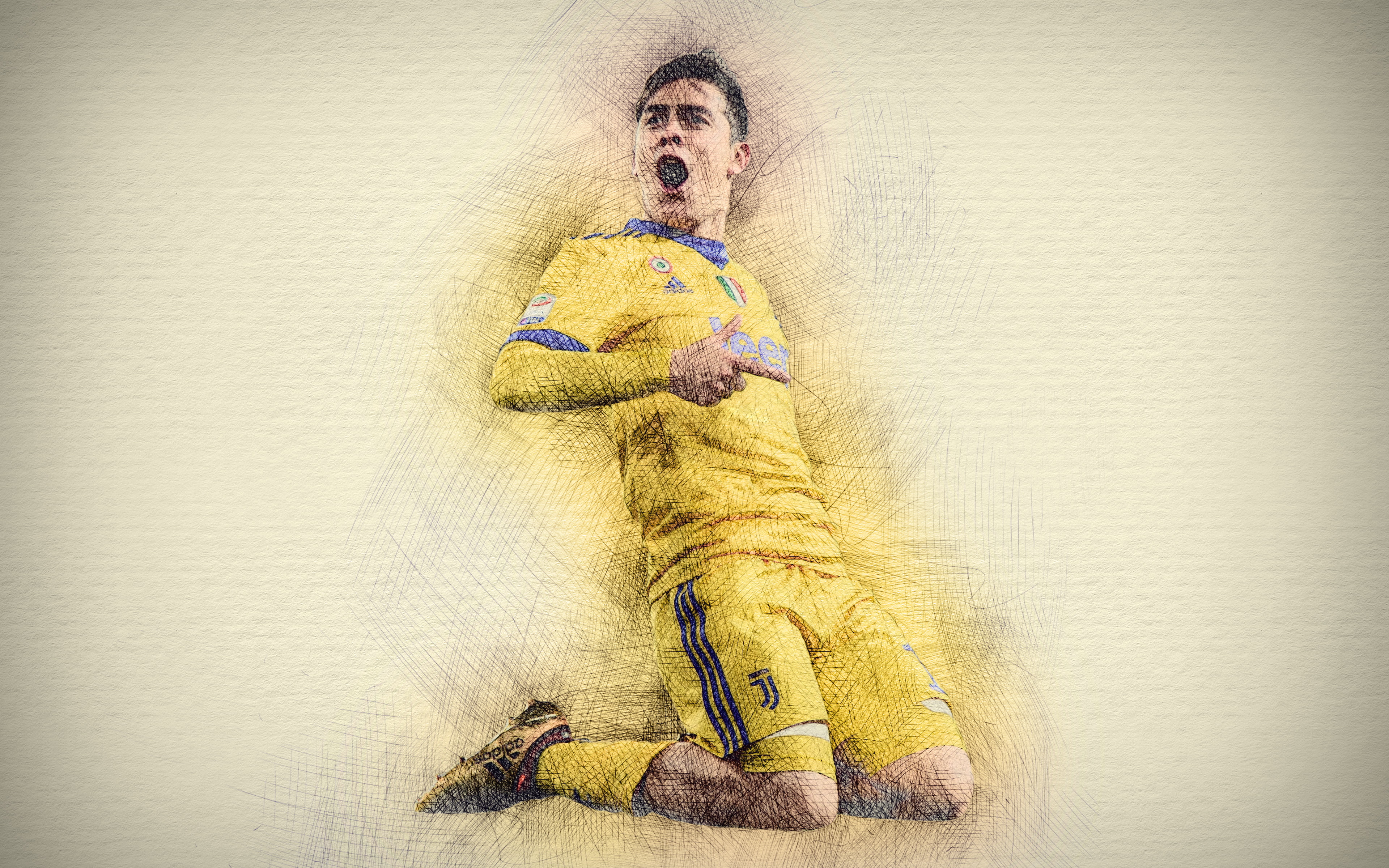 Argentinian, Soccer, Juventus F.C., 4K, Paulo Dybala, HD Wallpaper