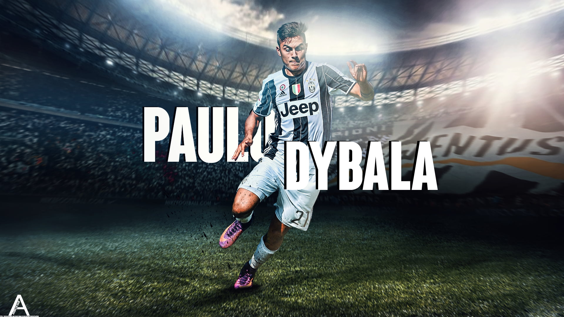 1080P, Argentinian, Soccer, Paulo Dybala, Juventus F.C., HD Wallpaper