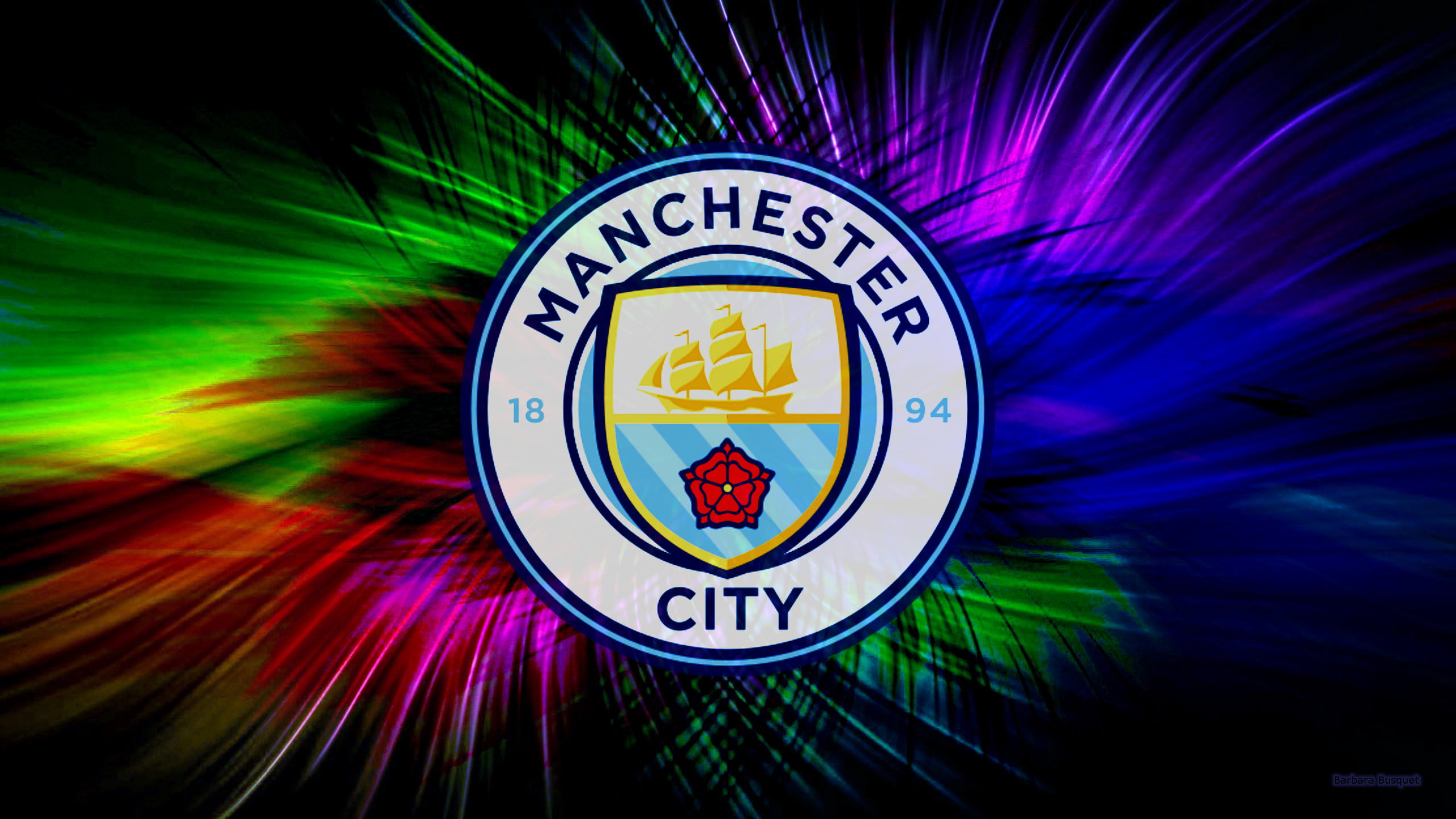 Soccer, 2K, Manchester City F.C., Logo, Emblem, HD Wallpaper