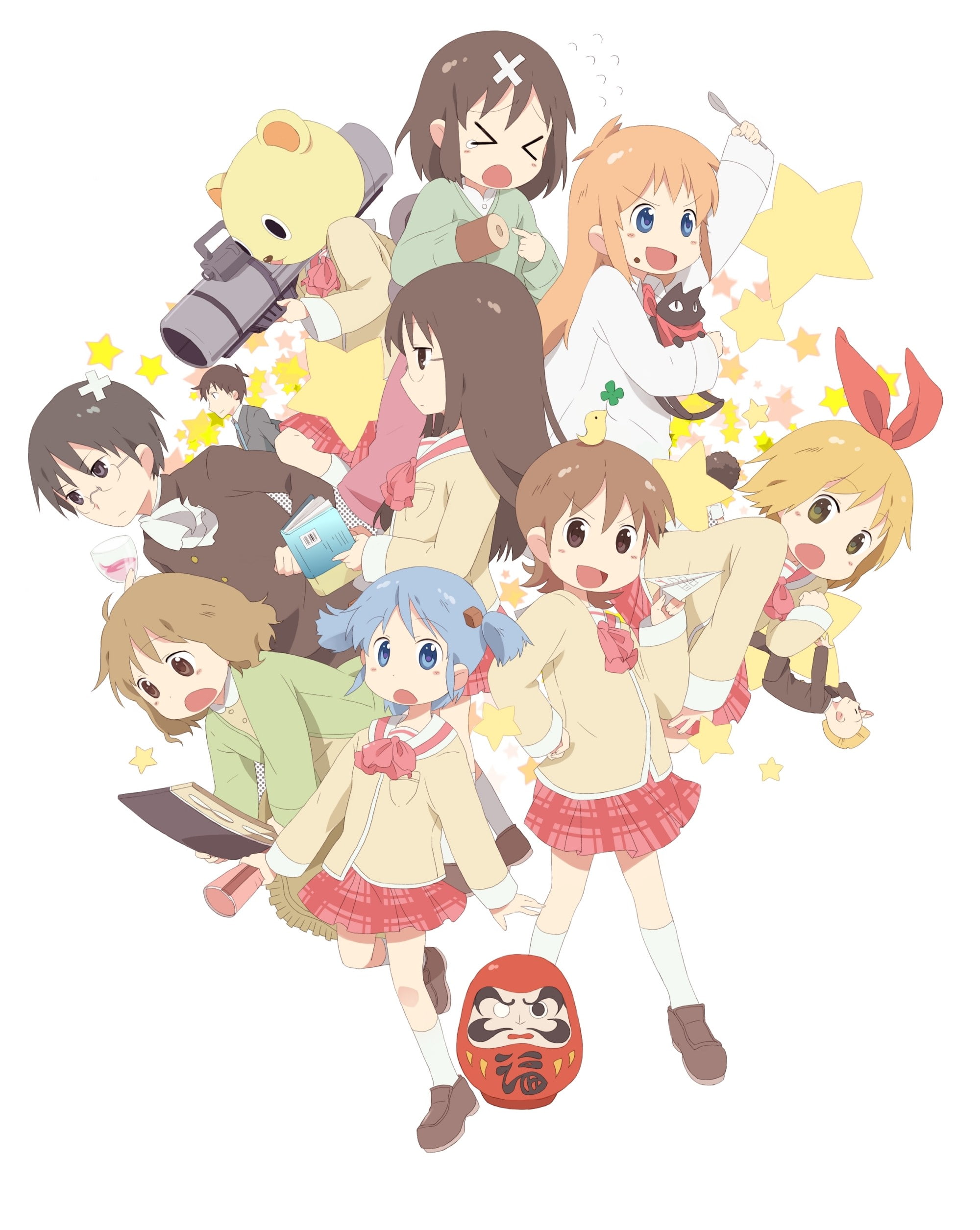 women, nature, people, females, adult, talking, smiling, 1080P, anime, childhood, good news, communication, full length, men, large group of objects, white background, Phone HD Wallpaper