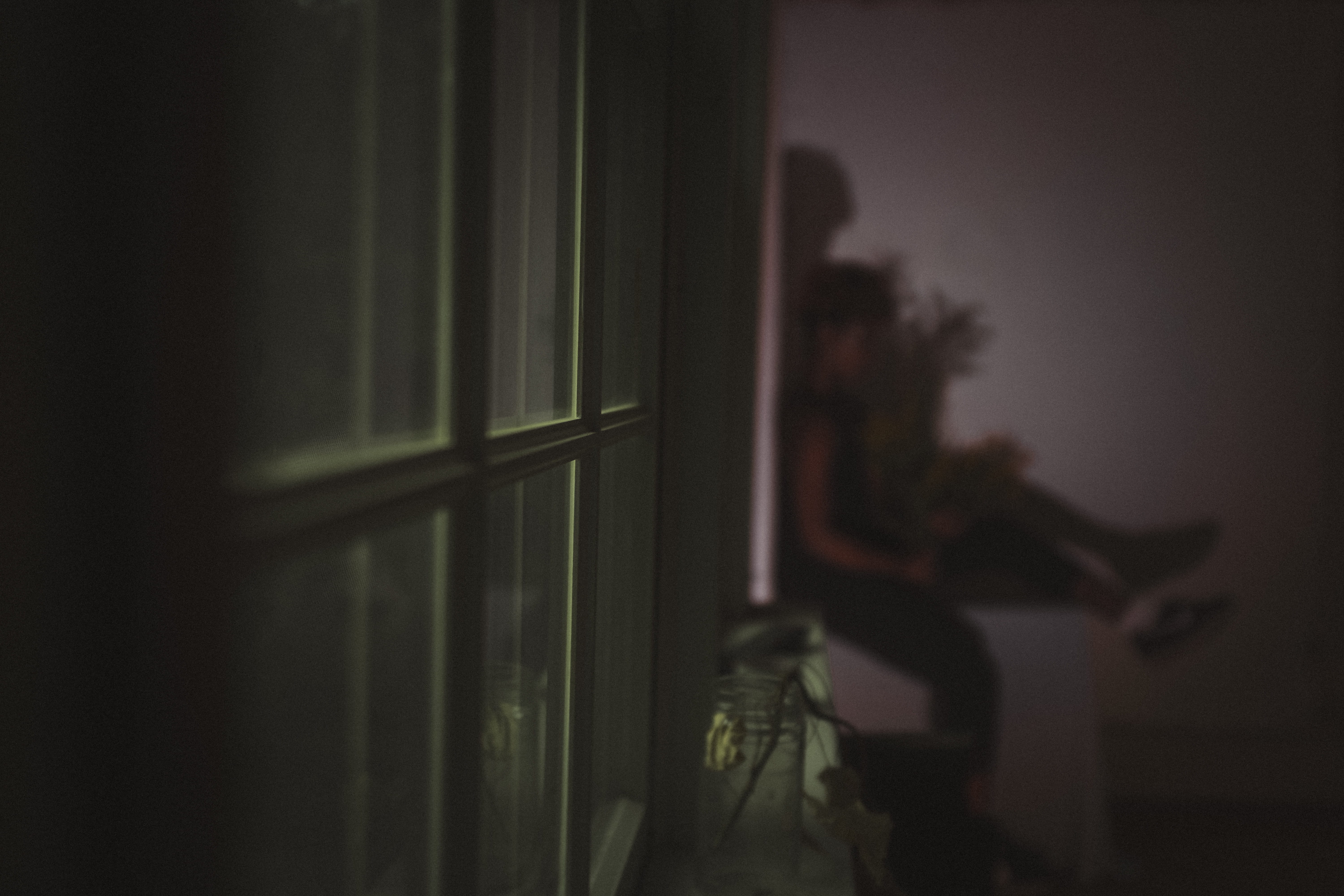 window, shadow, entrance, united states, mystery, indoors, unrecognizable person, contemplation, people, dark, wall - building feature, side view, syracuse, HD Wallpaper