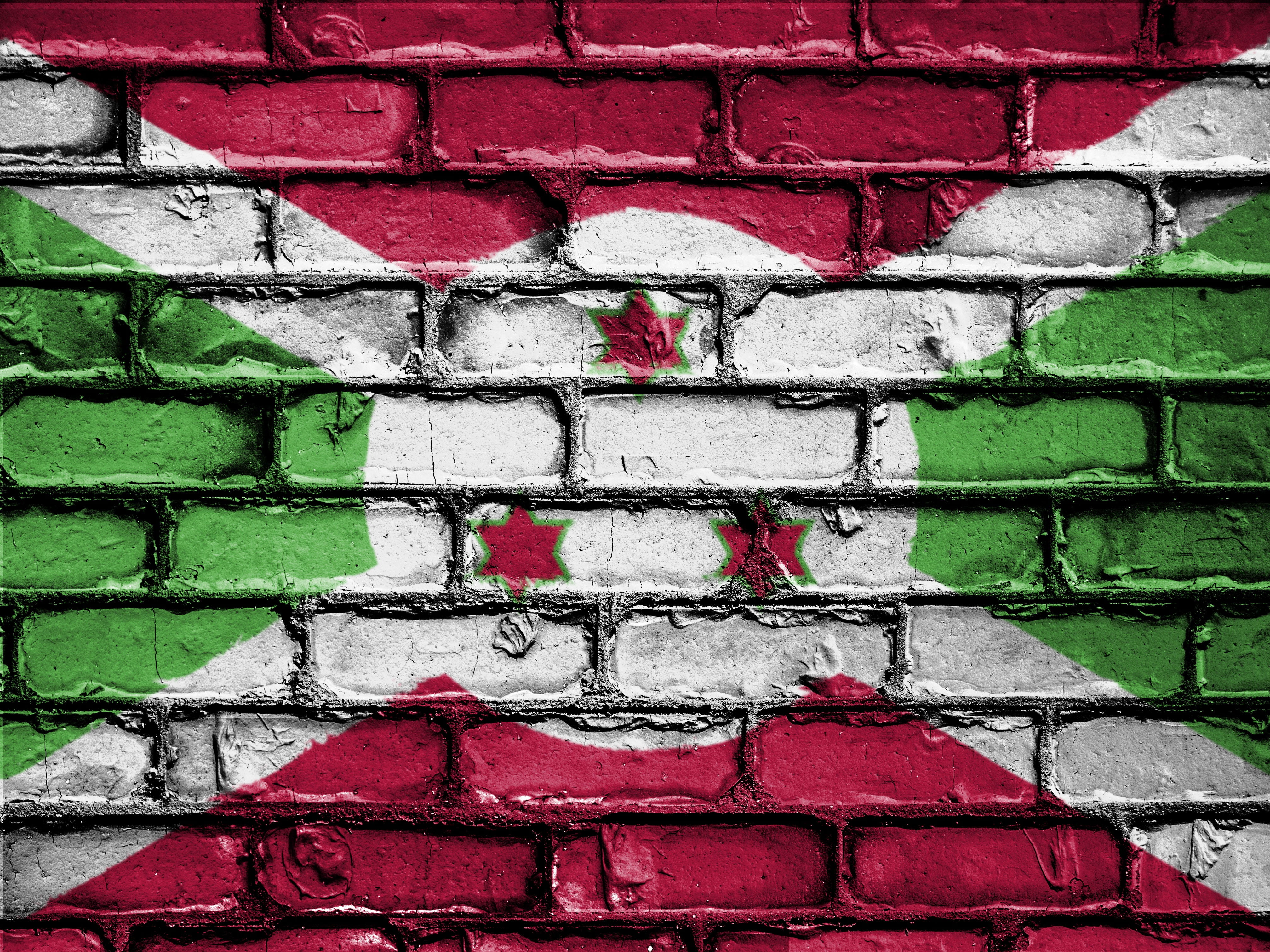 day, backgrounds, national, brick, patriot, emblem, brick wall, country, built structure, 4K, no people, outdoors, paint, red, patriotic, textured, nation, HD Wallpaper
