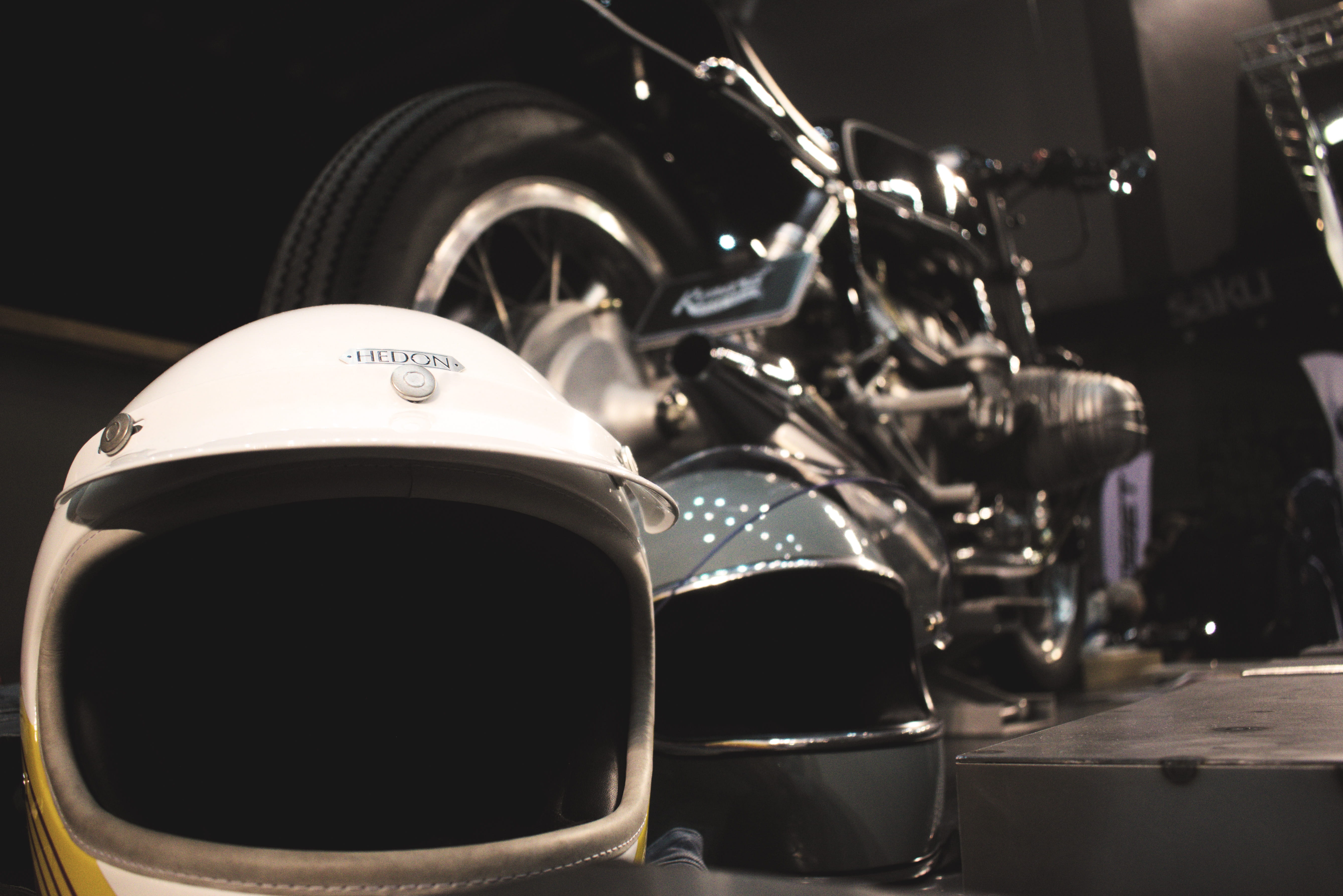 mode of transportation, indoors, food and drink, retro, black background, close-up, still life, motorcycle, lowkey, tallinn, transportation, focus on foreground, HD Wallpaper