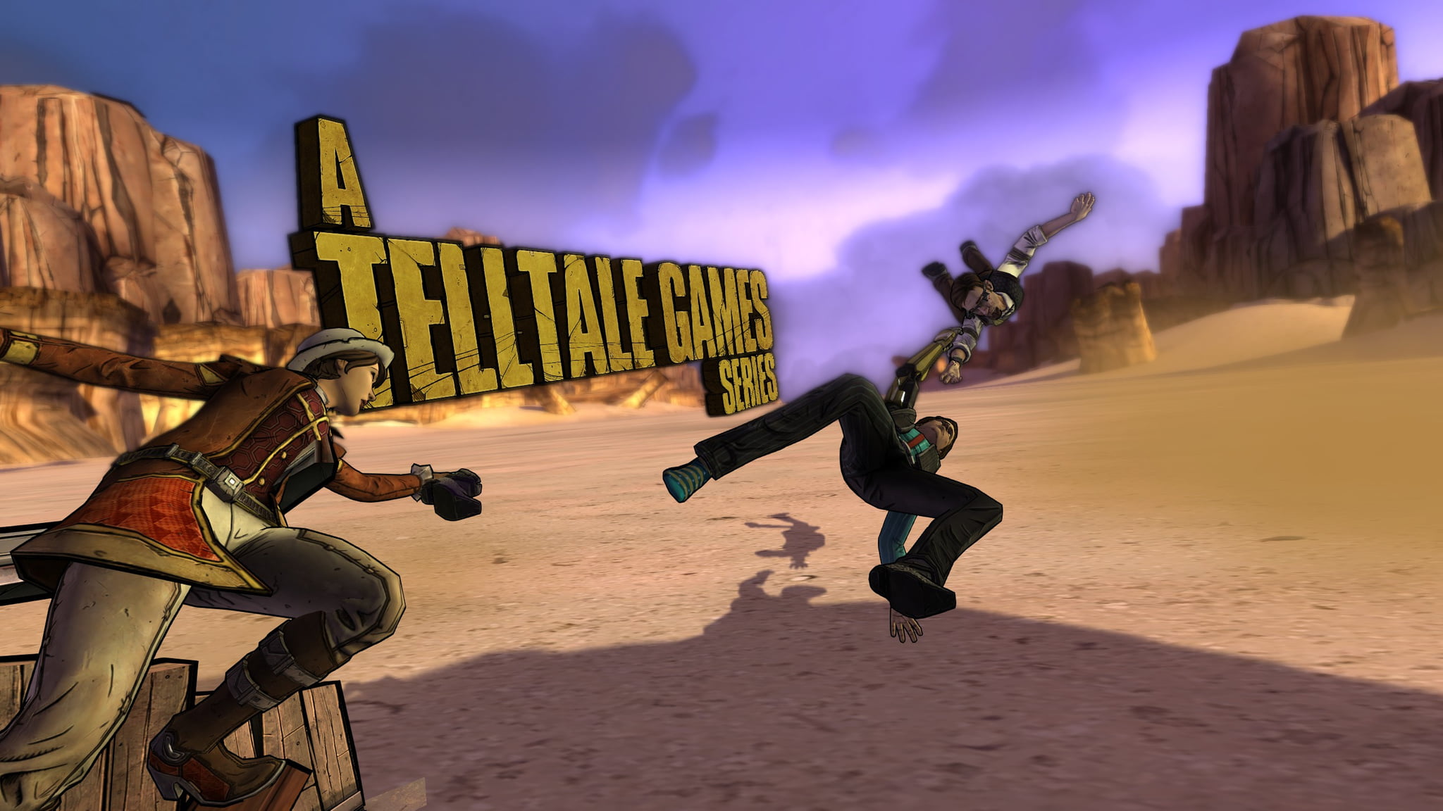 full length, shadow, stunt, cloud - sky, video games, A Telltale Games Series, outdoors, Borderlands, transportation, sunlight, architecture, humor, art and craft, HD Wallpaper