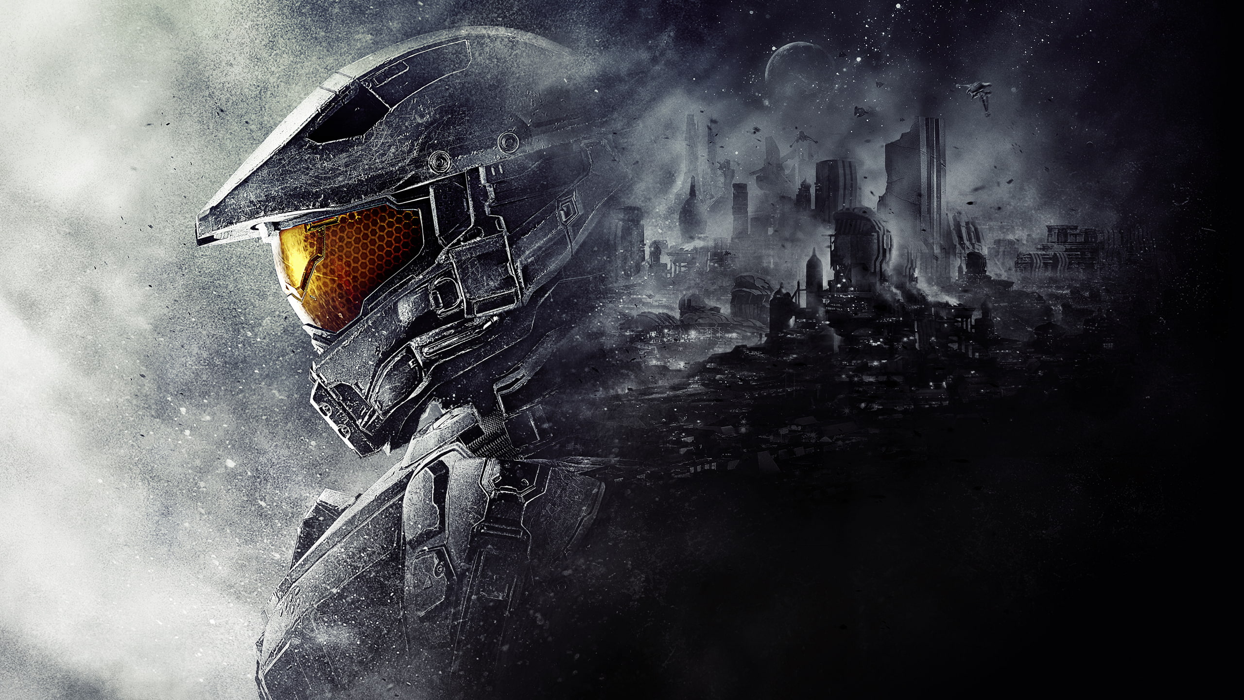 guardians, chief, master, halo, 2K, HD Wallpaper
