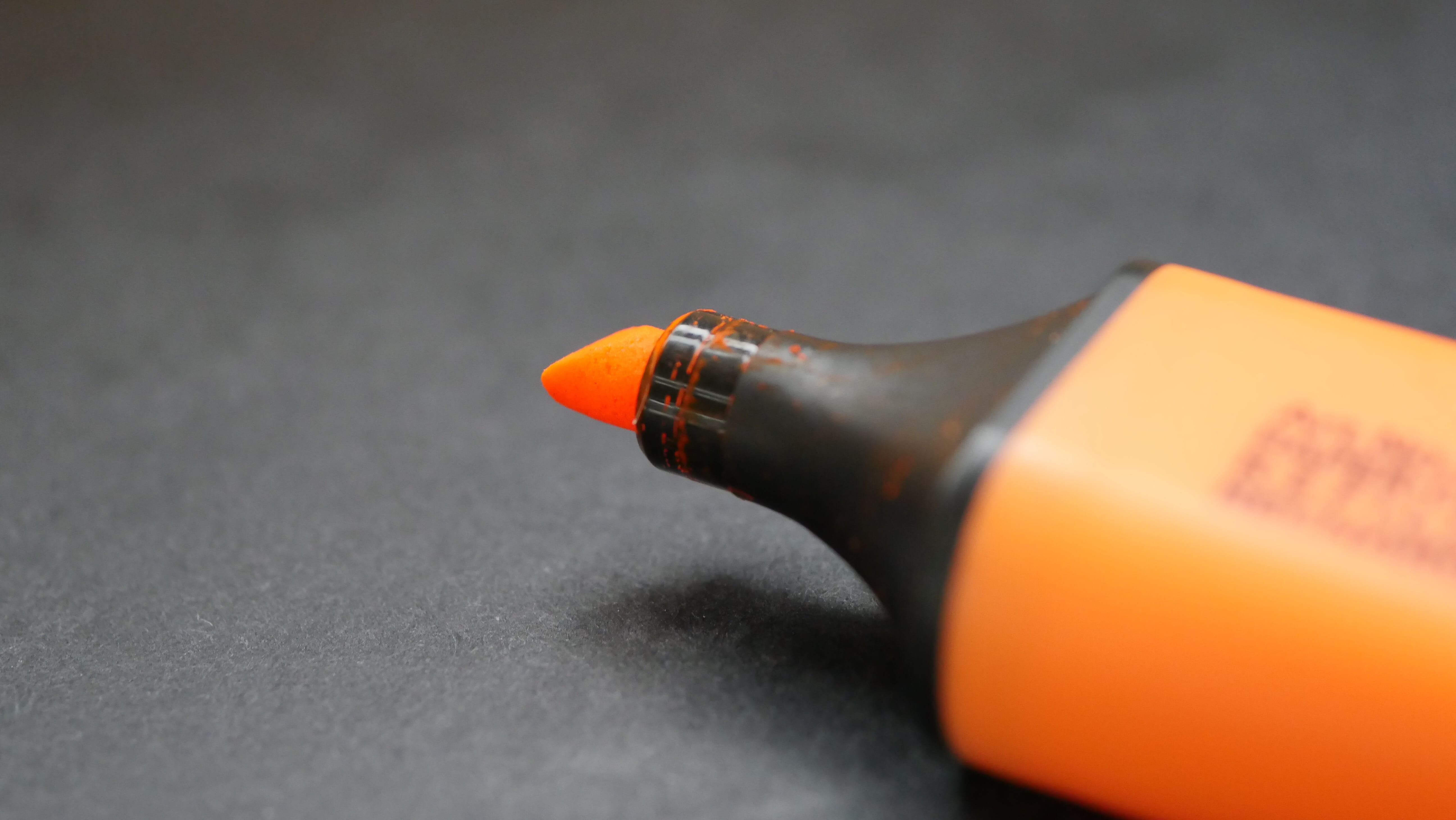 orange color, container, black color, focus on foreground, bottle, studio shot, no people, copy space, pen, still life, single object, food and drink, selective focus, HD Wallpaper