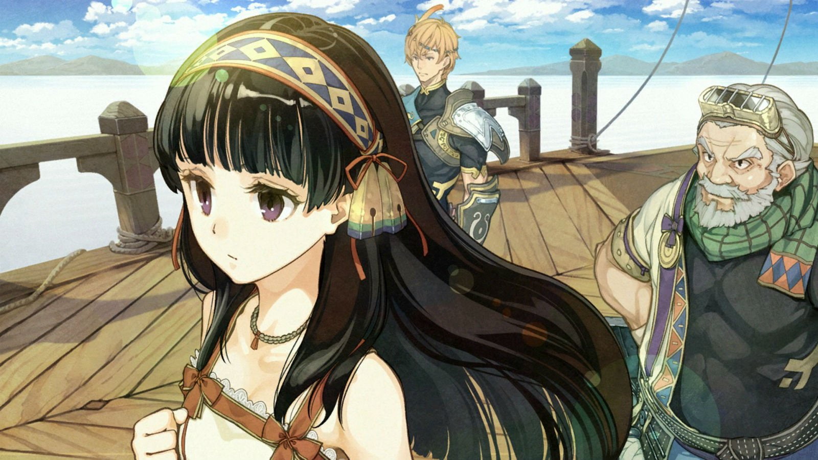 game, teokhuga, sea, atelier, kortes, dusk, 720P, shallie alchemists, shallistera, HD Wallpaper