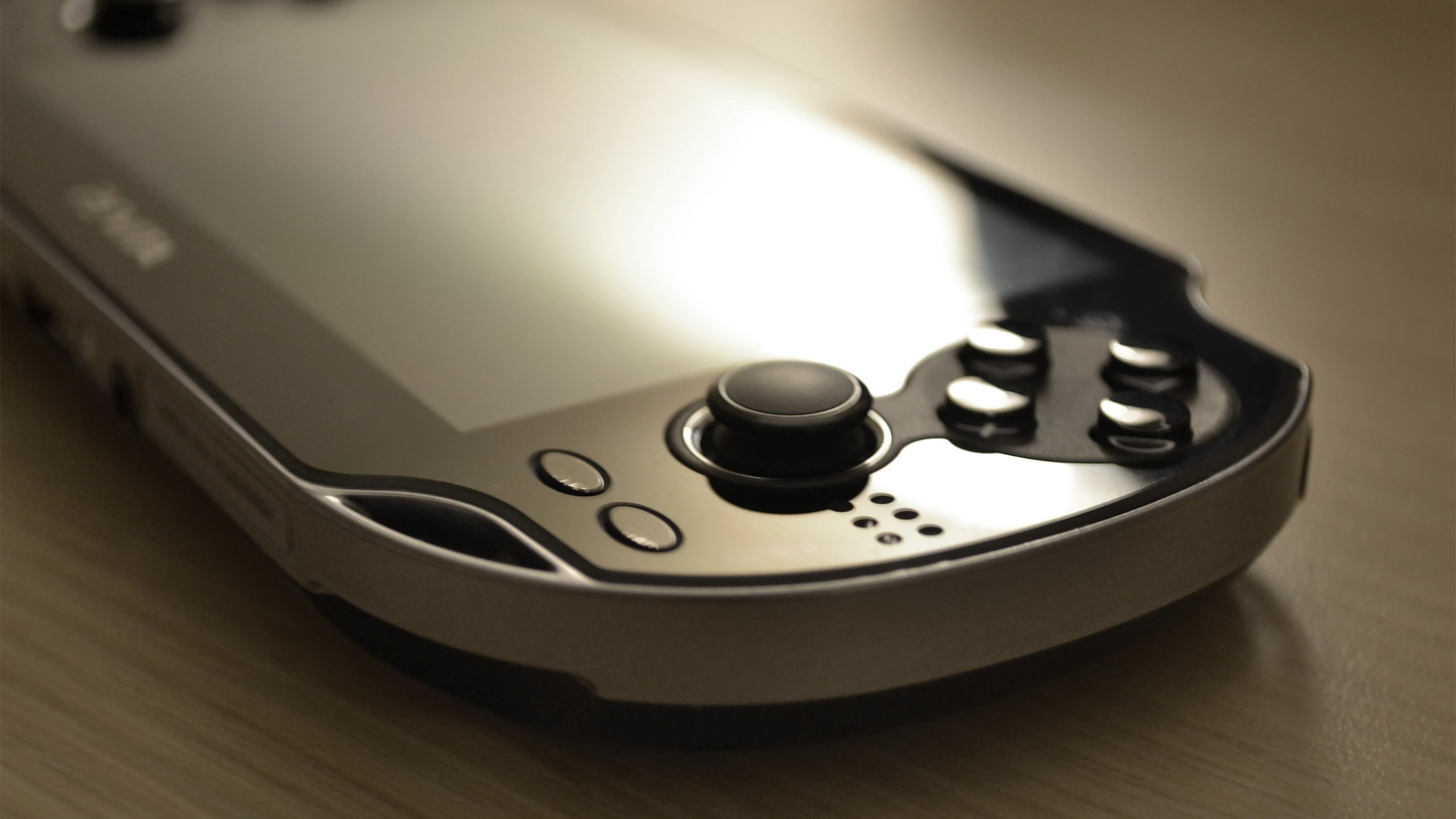 still life, control, day, two objects, table, technology, business, remote control, 2K, single object, indoors, playstation playstation vita closeup, no people, HD Wallpaper