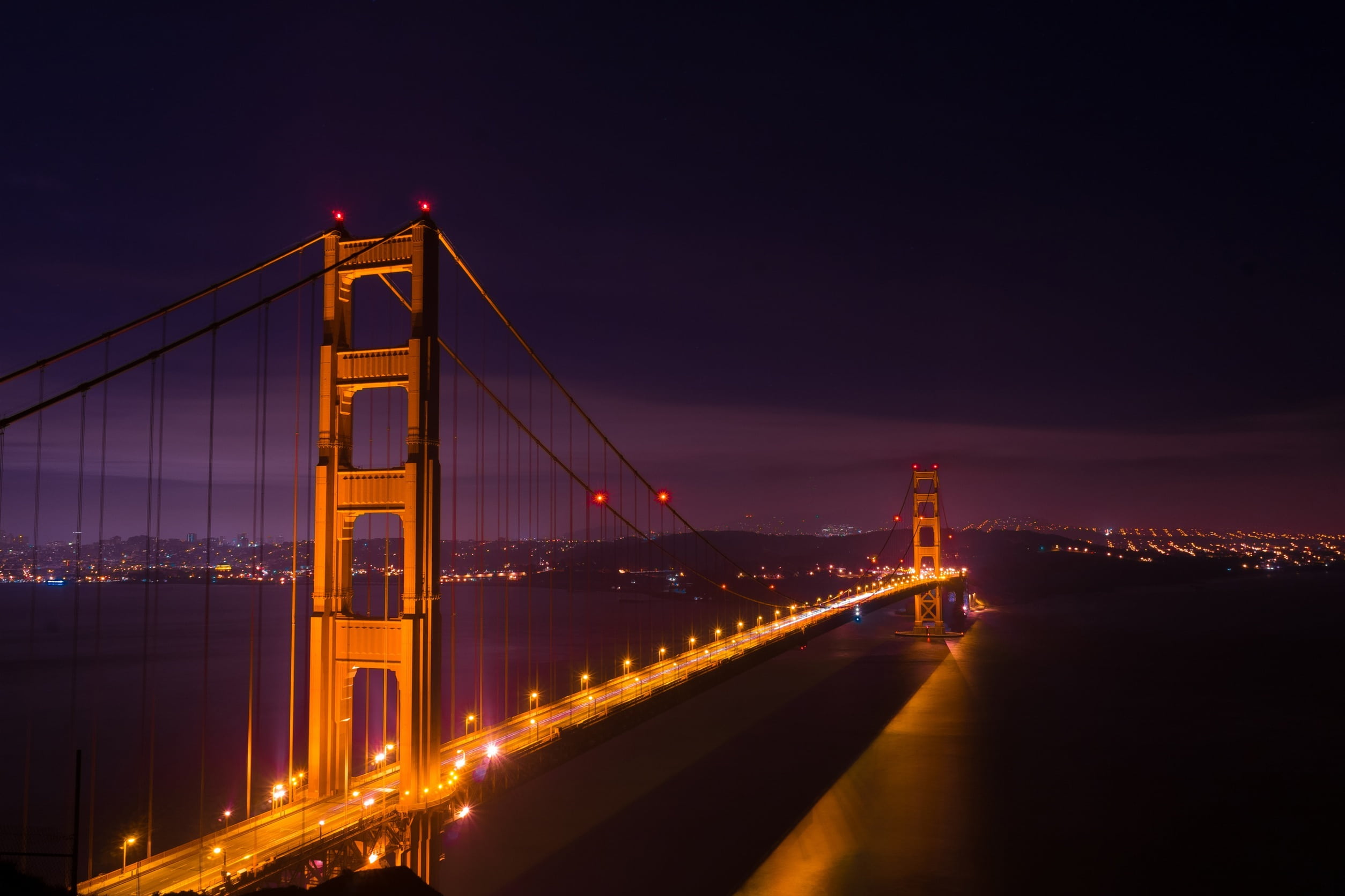 san Francisco County, skyscraper, bay, sky, connection, landmark, travel destinations, cityscape, city, famous Place, office building exterior, outdoors, HD Wallpaper