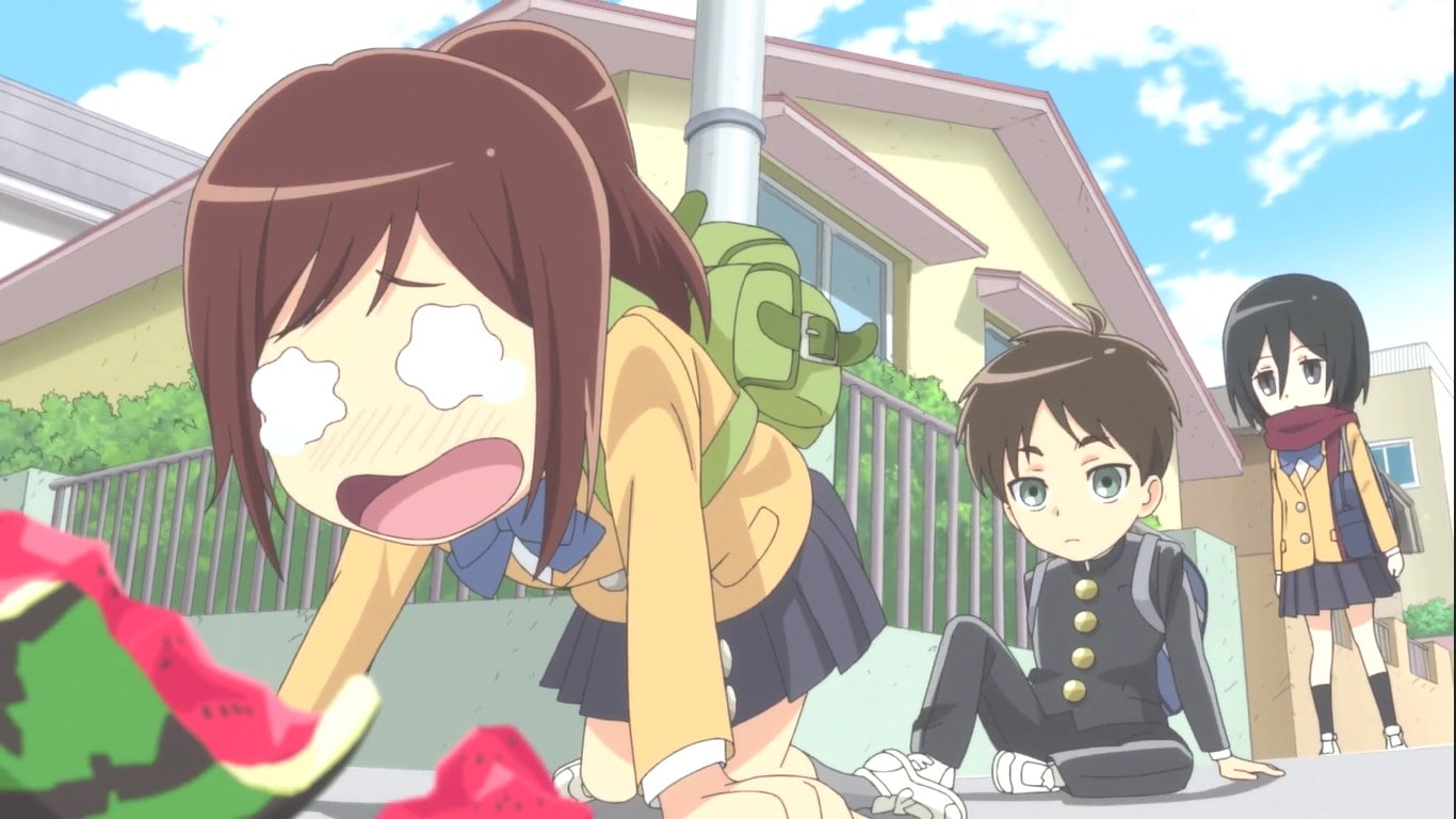 attack on titan junior high, 720P, HD Wallpaper