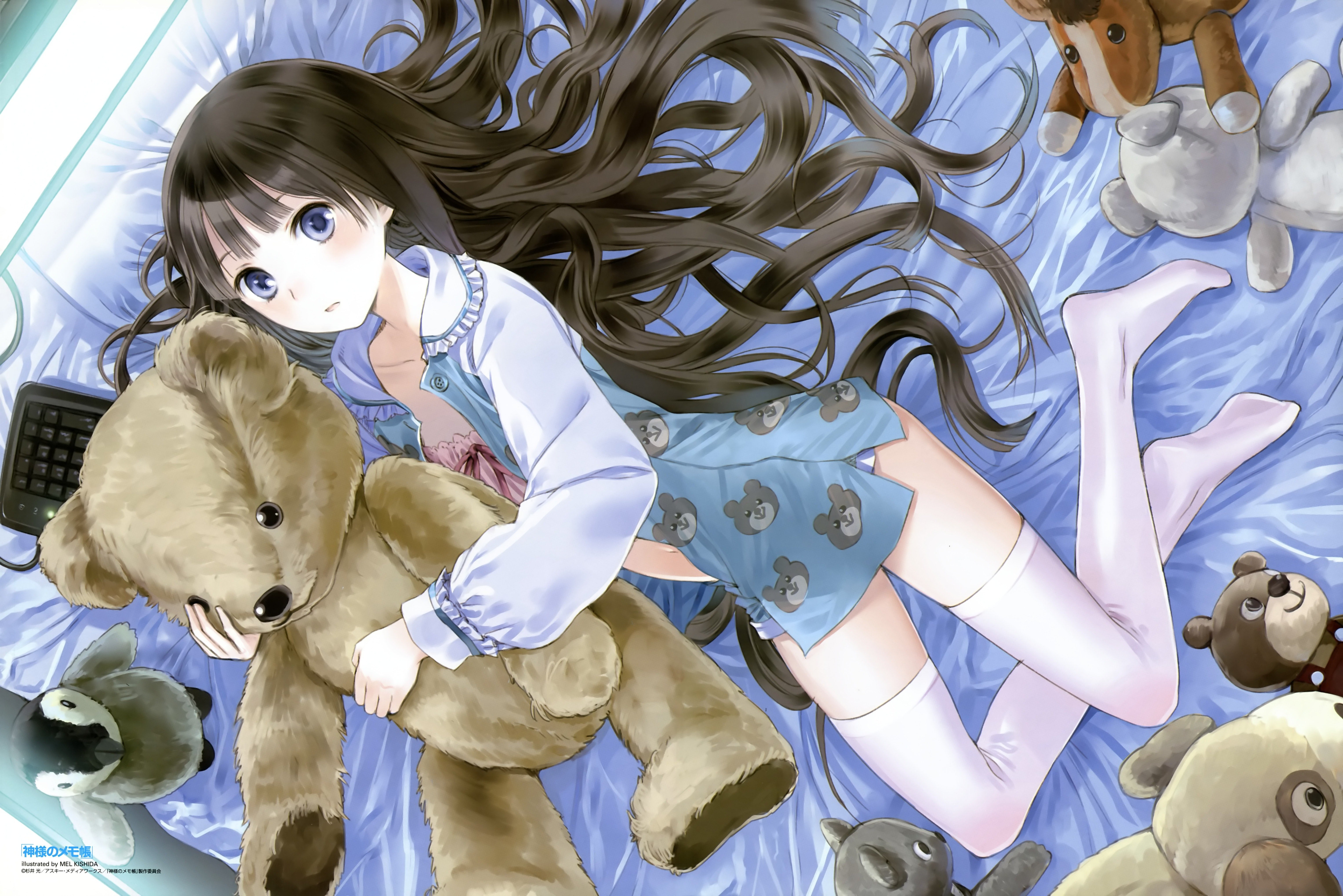 memochou, series, kamisama, characters, 5K, shionji, yuuko, HD Wallpaper