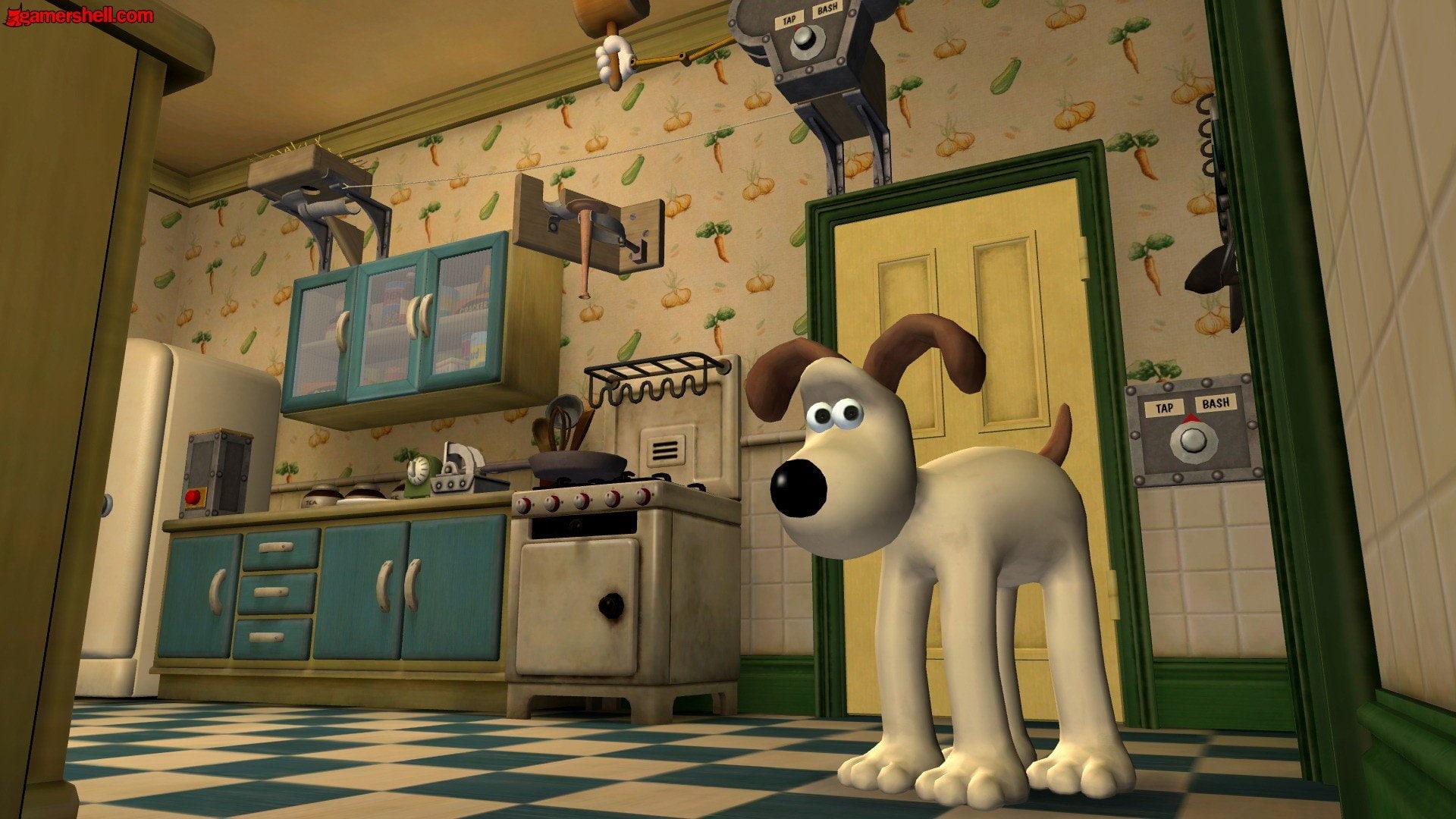 wallace, 1080P, gromit, HD Wallpaper