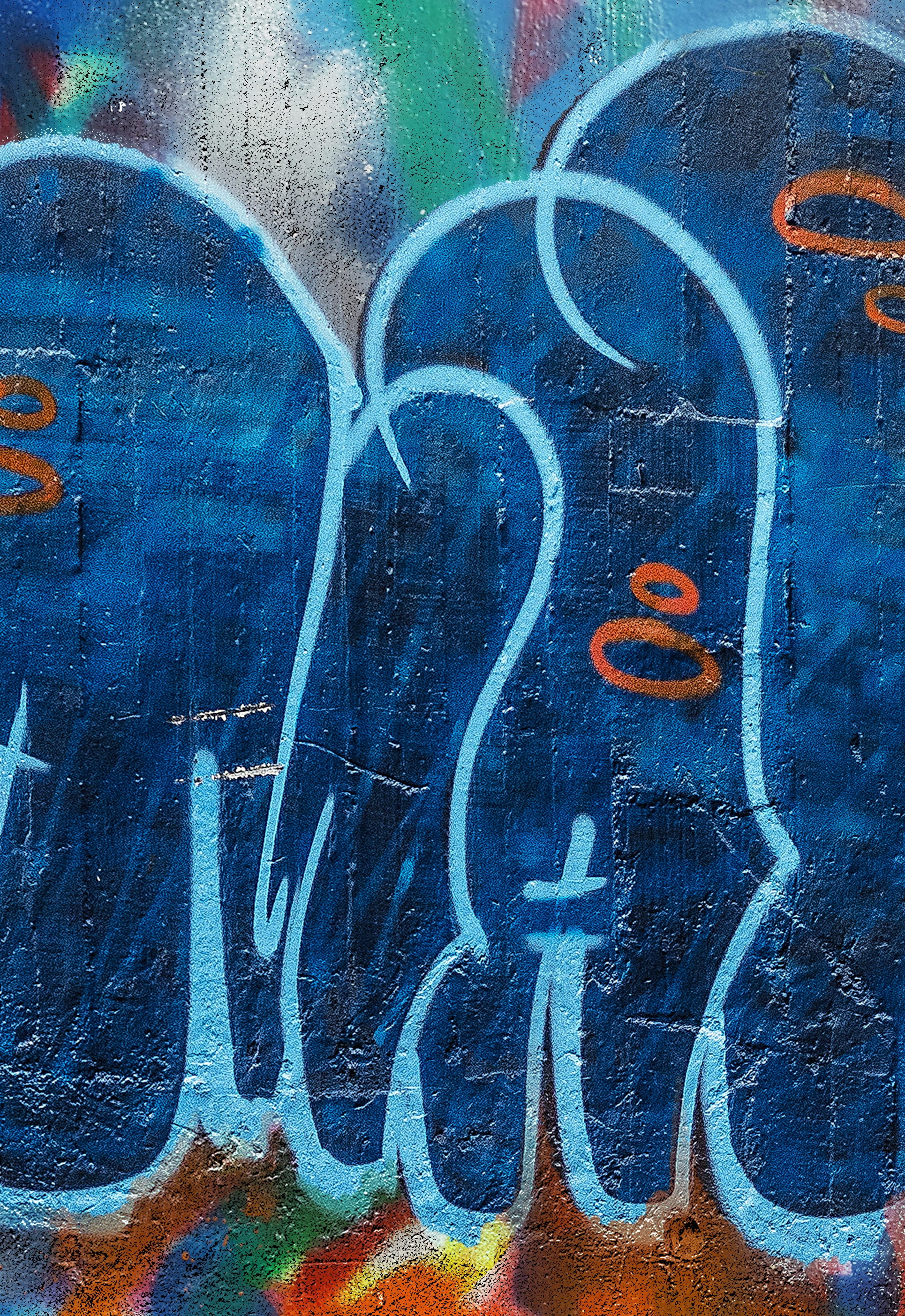 Street Art, mural, urban, tags, messy, education, multi colored, paint, Graffiti, creativity, no people, full frame, tagging, art and craft, formula, spray paint, Phone HD Wallpaper