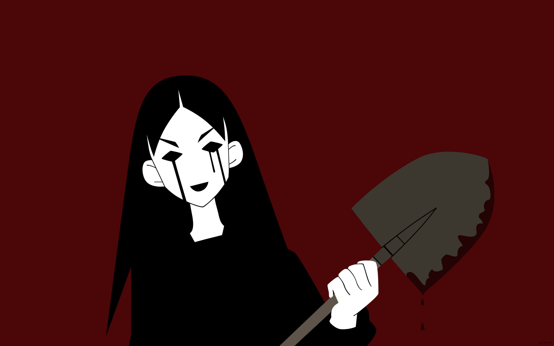 1080P, Zetsubou-Sensei, Sayonara, Chiri Kitsu, Anime, HD Wallpaper