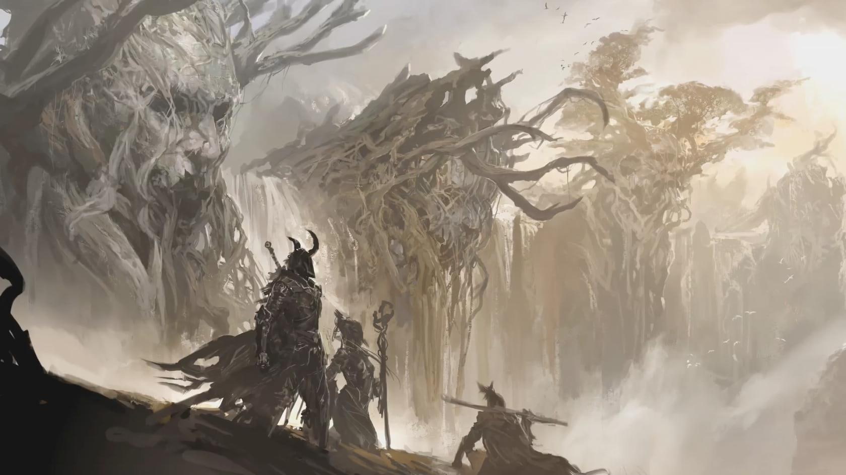 wars, art, games, hd, kekai, guild, x, Kekai Kotaki, guild wars 2, 720P, video, kotaki, HD Wallpaper