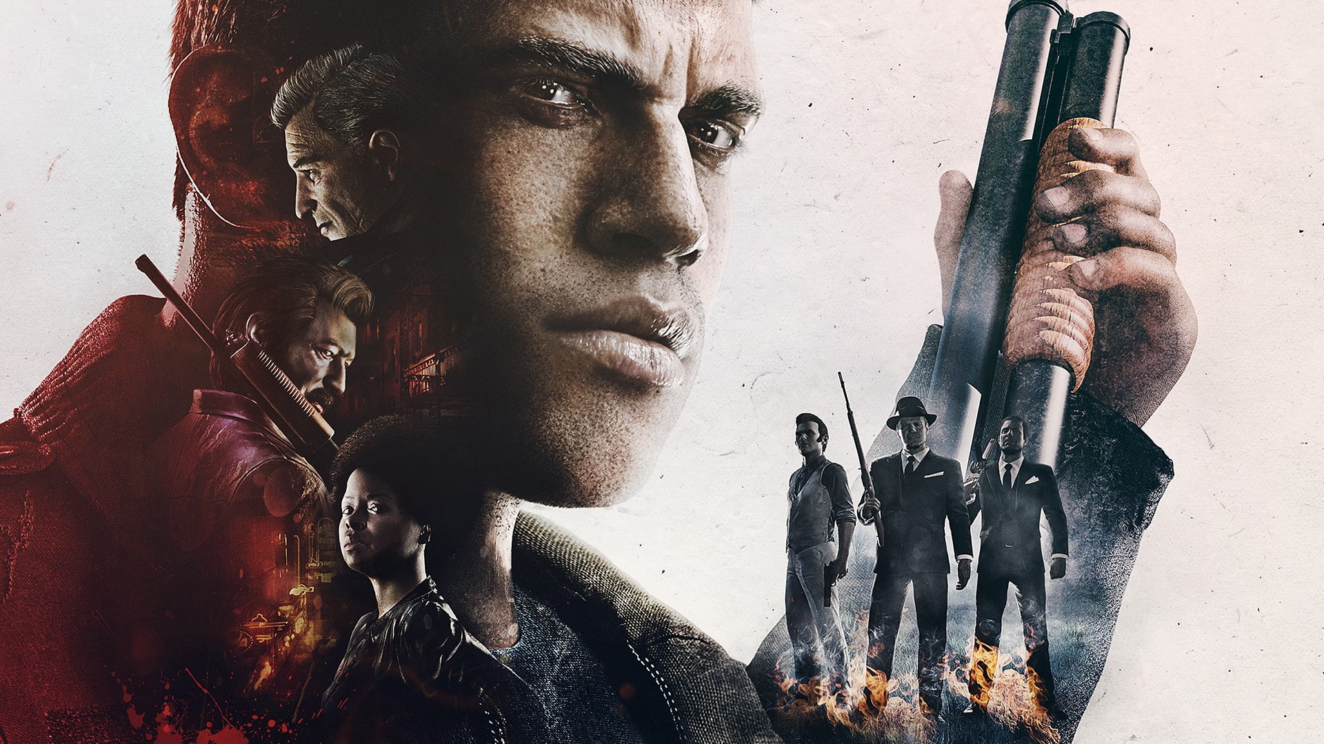 mafia 3, young men, games, music, men, playing, holding, wall - building feature, headshot, adult, close-up, musical instrument, 2016 games, xbox games, HD Wallpaper