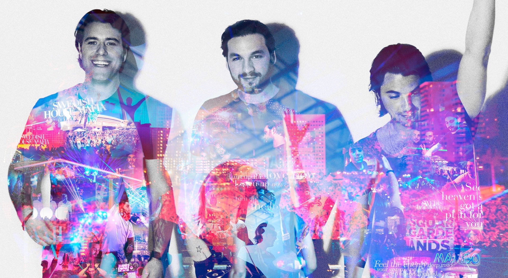 digital composite, multiple exposure, adult, portrait, swedish, young men, emotion, house, multi colored, black, young adult, Music, males, 1080P, smiling, HD Wallpaper