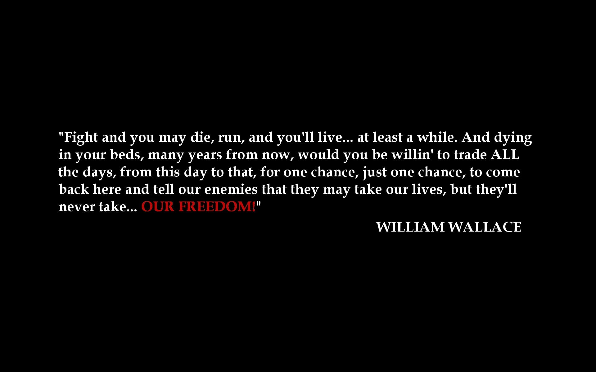 Black, Quotes, text, 1080P, entertainment, art, hd, movies, minimalistic, HD Wallpaper