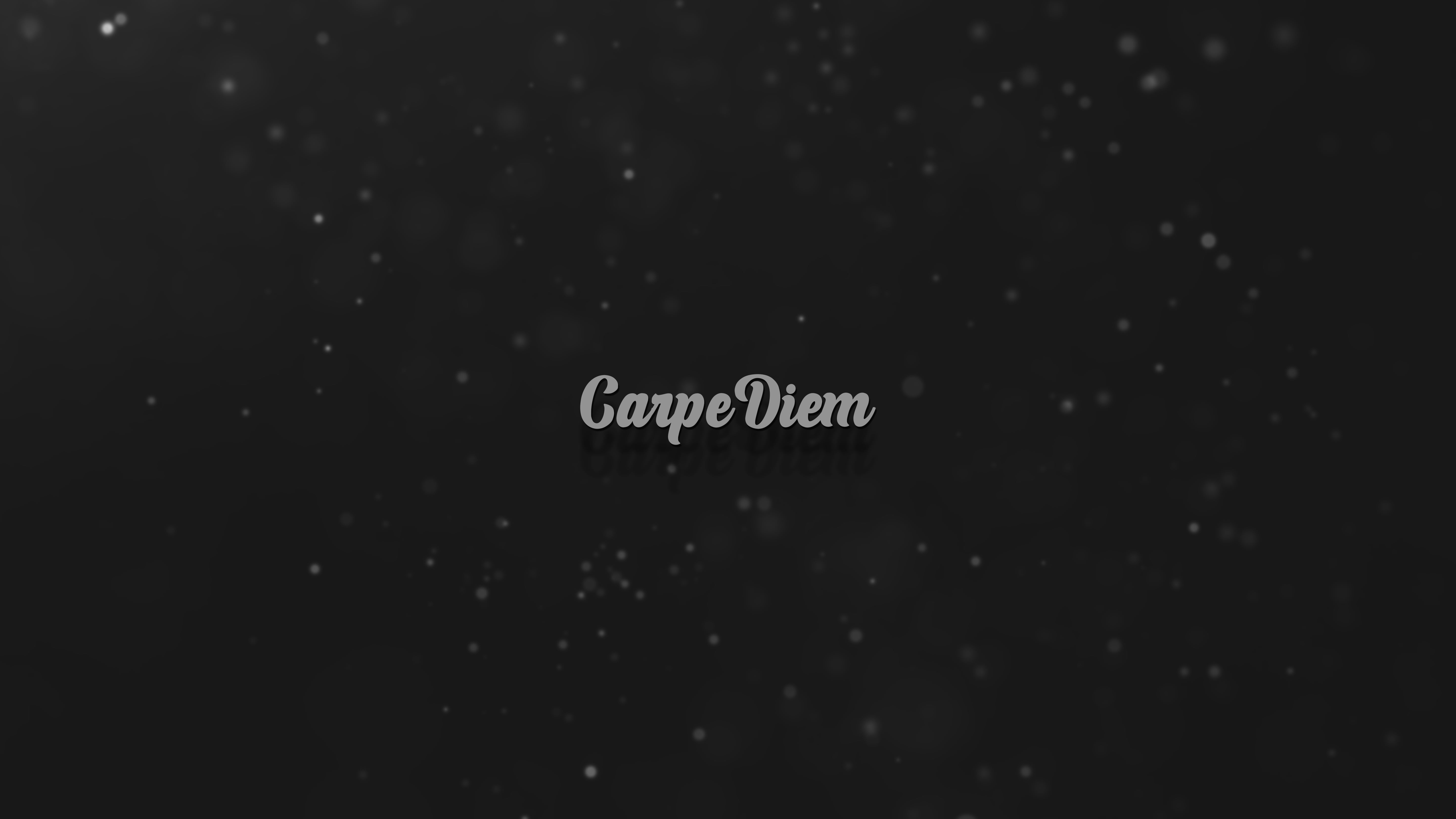 Carpe Diem, gray, 5K, HD Wallpaper